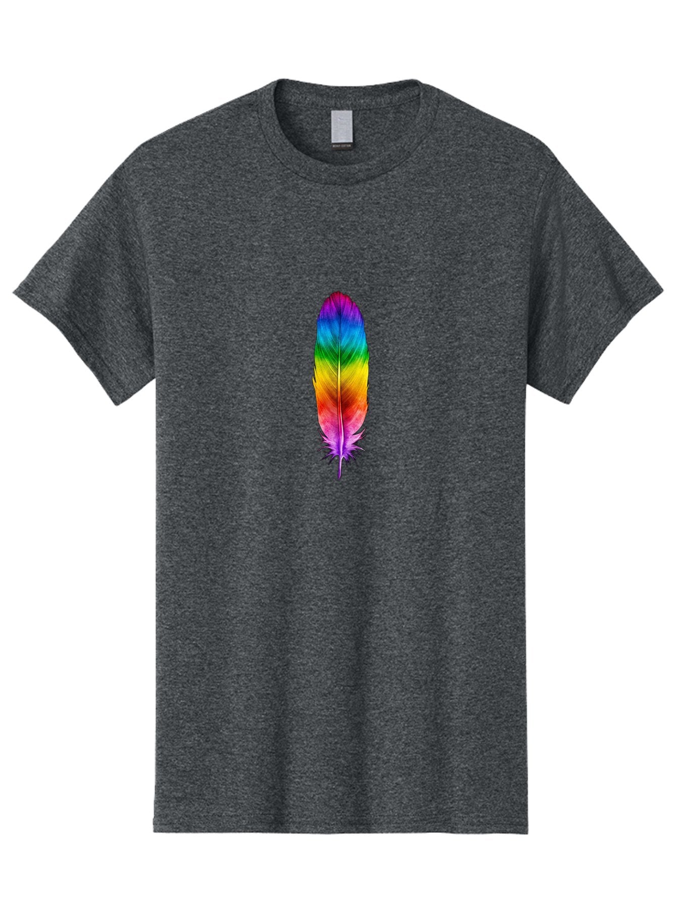 Rainbow-Feather-3 Men'S Graphic Tee, 100% Cotton, Comfortable Casual Summer Wear, Machine Washable, Vintage Camera, Old Camera, Antique Camera, Black Camera, Classic Photography, Photography Equipment, Nostalgic Device, Film Camera, Camera Art Baj226 14