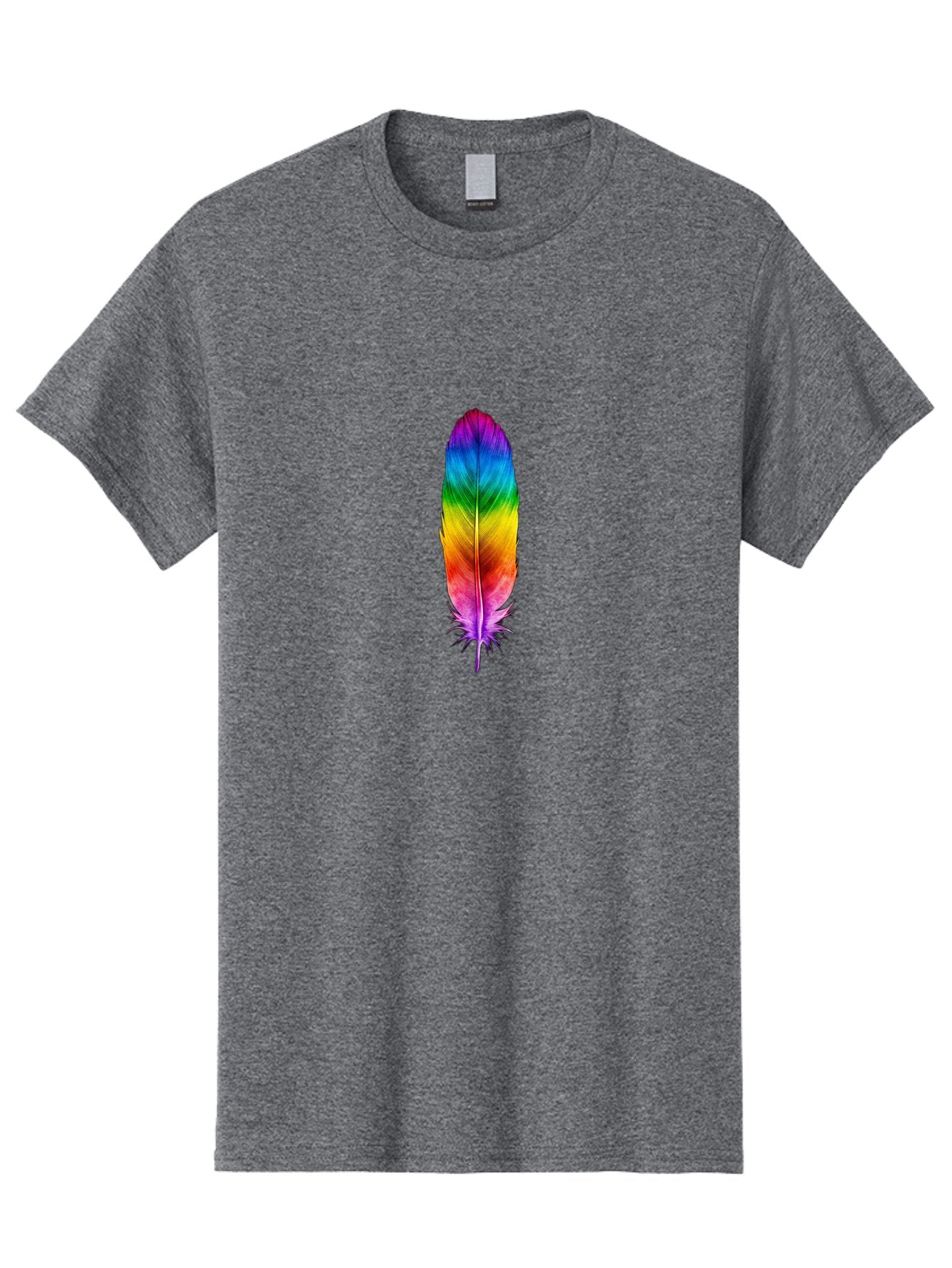 Rainbow-Feather-3 Men'S Graphic Tee, 100% Cotton, Comfortable Casual Summer Wear, Machine Washable, Vintage Camera, Old Camera, Antique Camera, Black Camera, Classic Photography, Photography Equipment, Nostalgic Device, Film Camera, Camera Art Baj226 12