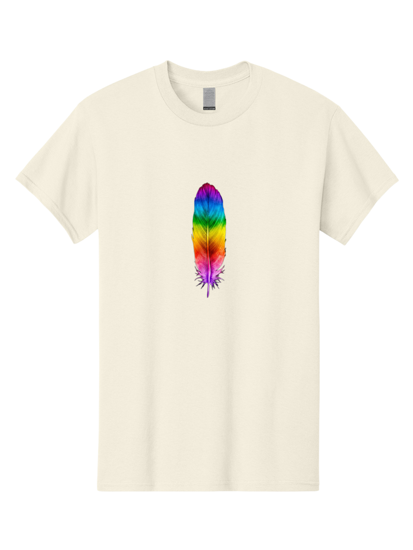 Rainbow-Feather-3 Men'S Graphic Tee, 100% Cotton, Comfortable Casual Summer Wear, Machine Washable, Vintage Camera, Old Camera, Antique Camera, Black Camera, Classic Photography, Photography Equipment, Nostalgic Device, Film Camera, Camera Art Baj226 4