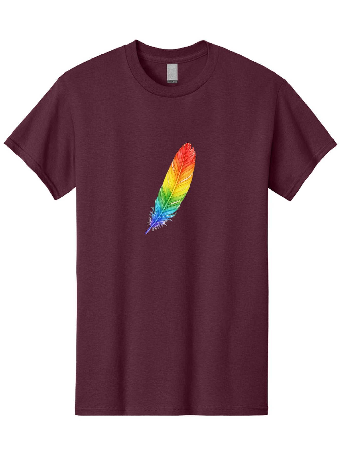 Rainbow-Feather-4 Men'S Graphic Tee, 100% Cotton, Comfortable Casual Summer Wear, Machine Washable, Vintage Camera, Old Camera, Antique Camera, Black Camera, Classic Photography, Photography Equipment, Nostalgic Device, Film Camera, Camera Art Baj227 12
