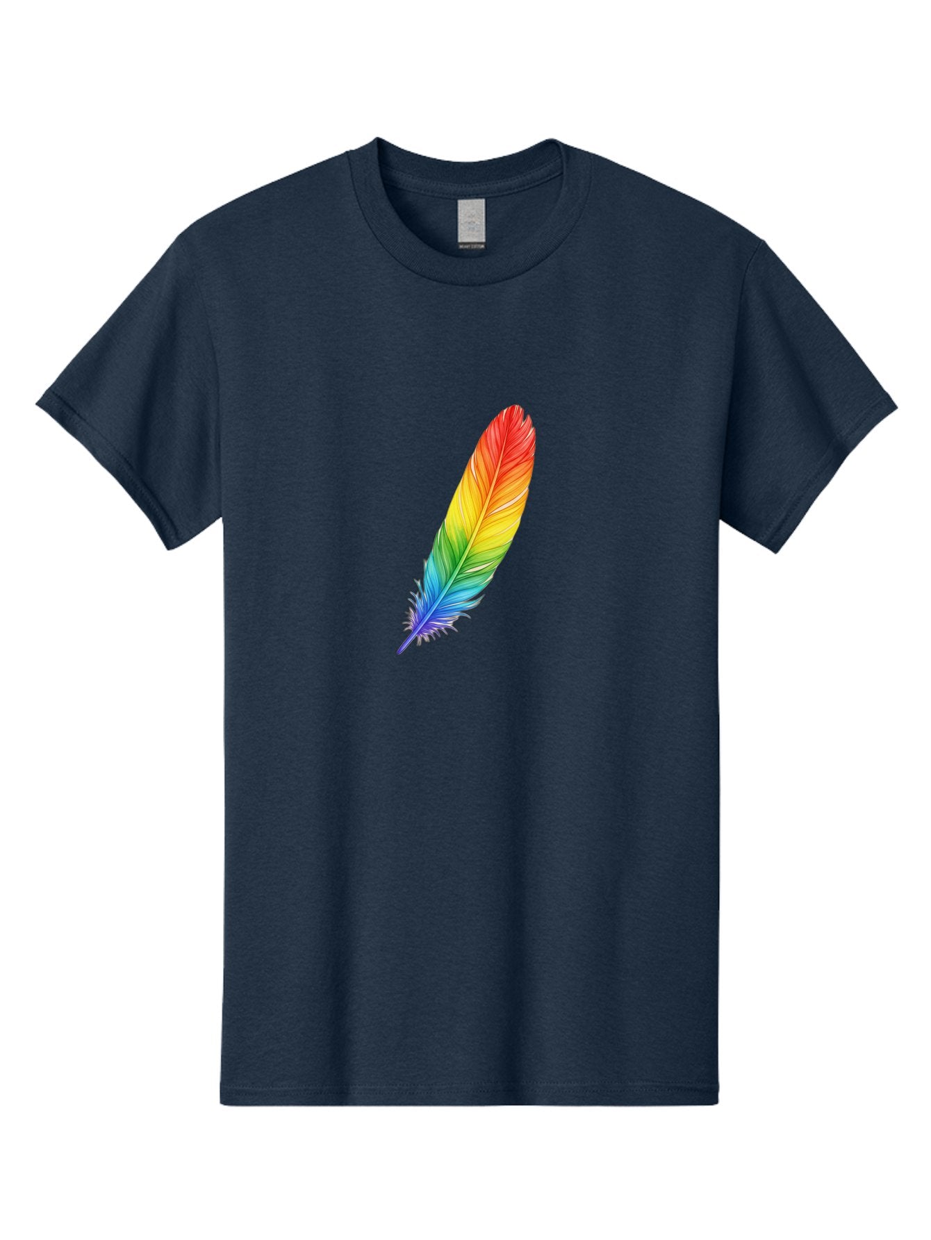 Rainbow-Feather-4 Men'S Graphic Tee, 100% Cotton, Comfortable Casual Summer Wear, Machine Washable, Vintage Camera, Old Camera, Antique Camera, Black Camera, Classic Photography, Photography Equipment, Nostalgic Device, Film Camera, Camera Art Baj227 8