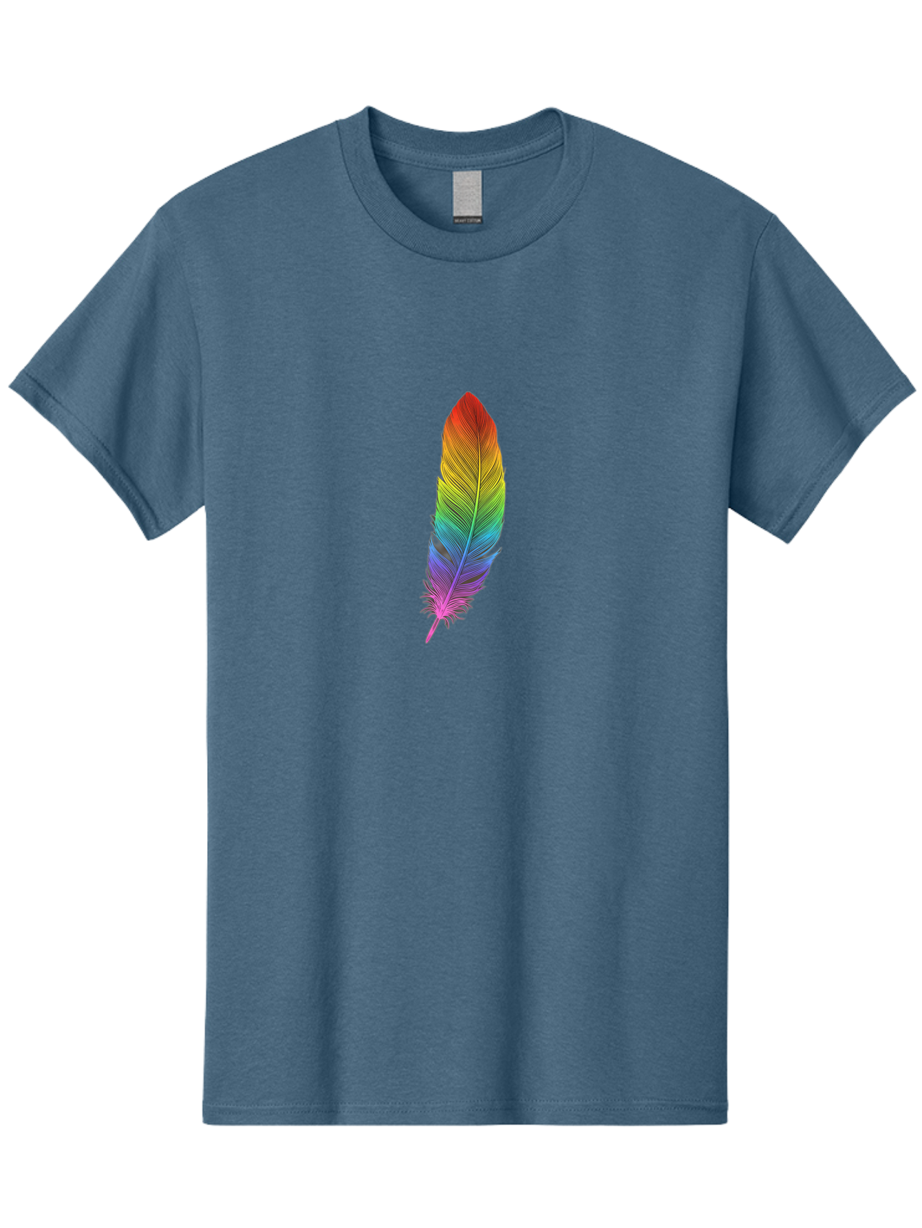 Rainbow-Feather-5 Men'S Graphic Tee, 100% Cotton, Comfortable Casual Summer Wear, Machine Washable, Vintage Camera, Old Camera, Antique Camera, Black Camera, Classic Photography, Photography Equipment, Nostalgic Device, Film Camera, Camera Art Baj228 14