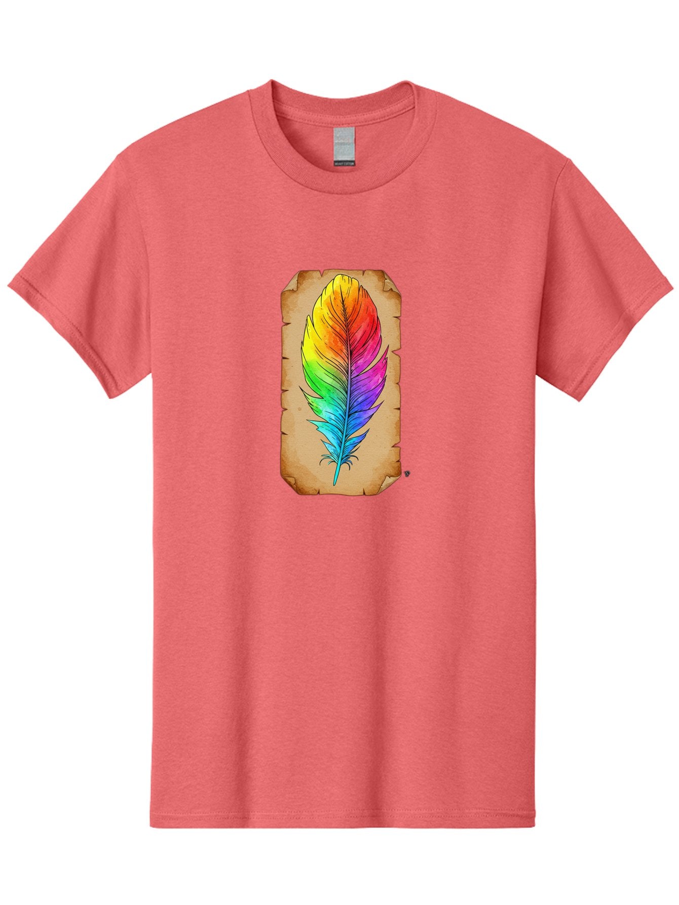 Rainbow-Feather-7 Men'S Graphic Tee, 100% Cotton, Comfortable Casual Summer Wear, Machine Washable, Vintage Camera, Old Camera, Antique Camera, Black Camera, Classic Photography, Photography Equipment, Nostalgic Device, Film Camera, Camera Art Baj230 6