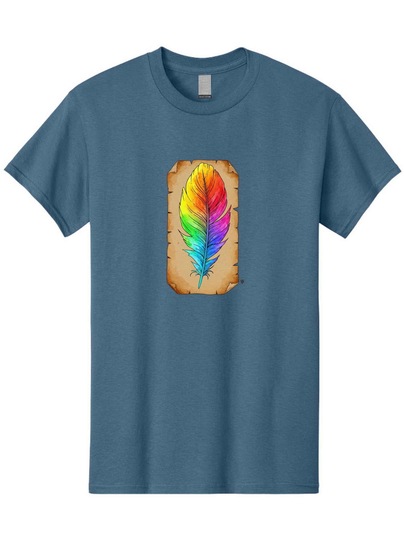 Rainbow-Feather-7 Men'S Graphic Tee, 100% Cotton, Comfortable Casual Summer Wear, Machine Washable, Vintage Camera, Old Camera, Antique Camera, Black Camera, Classic Photography, Photography Equipment, Nostalgic Device, Film Camera, Camera Art Baj230 11