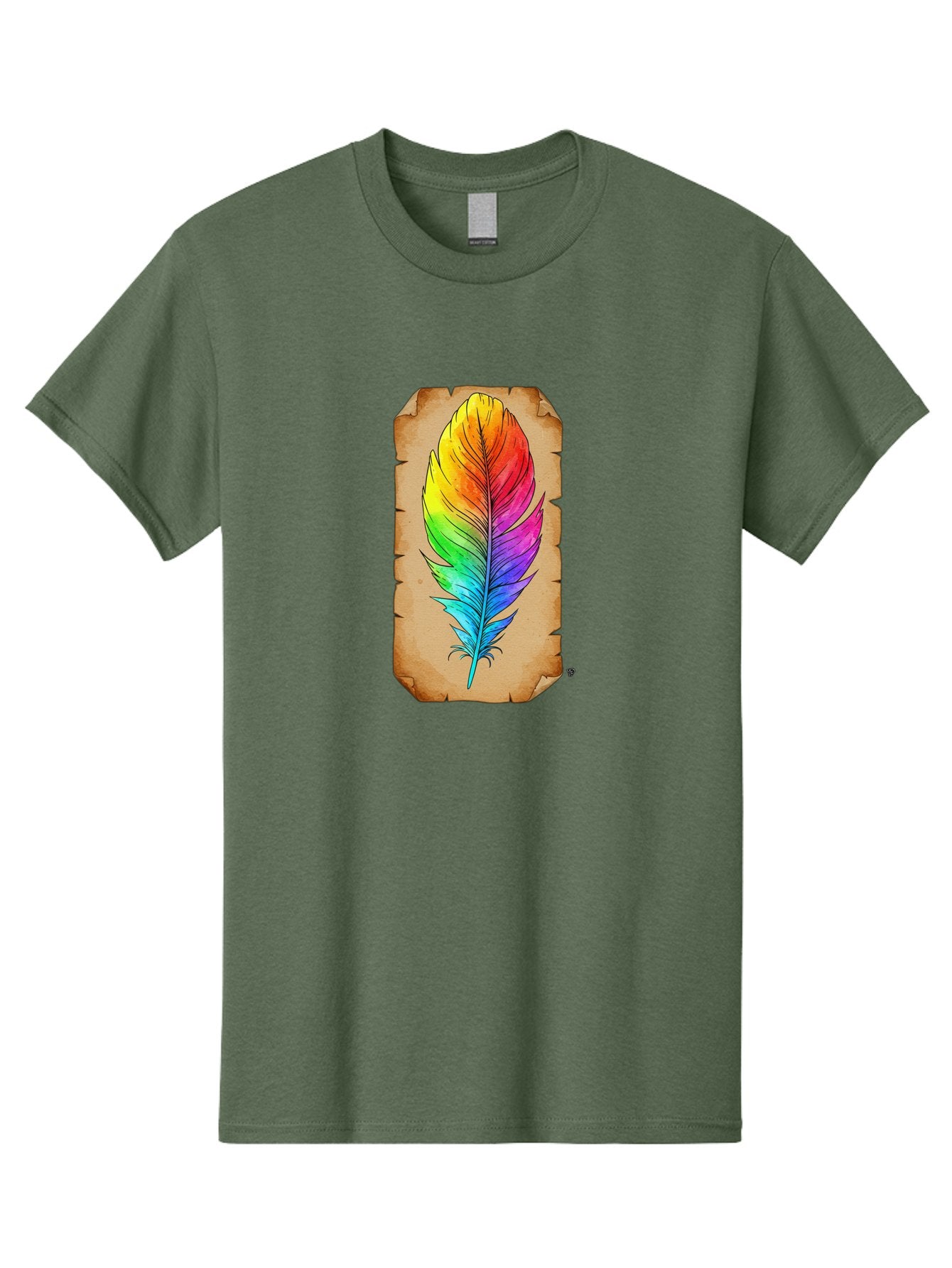 Rainbow-Feather-7 Men'S Graphic Tee, 100% Cotton, Comfortable Casual Summer Wear, Machine Washable, Vintage Camera, Old Camera, Antique Camera, Black Camera, Classic Photography, Photography Equipment, Nostalgic Device, Film Camera, Camera Art Baj230 12