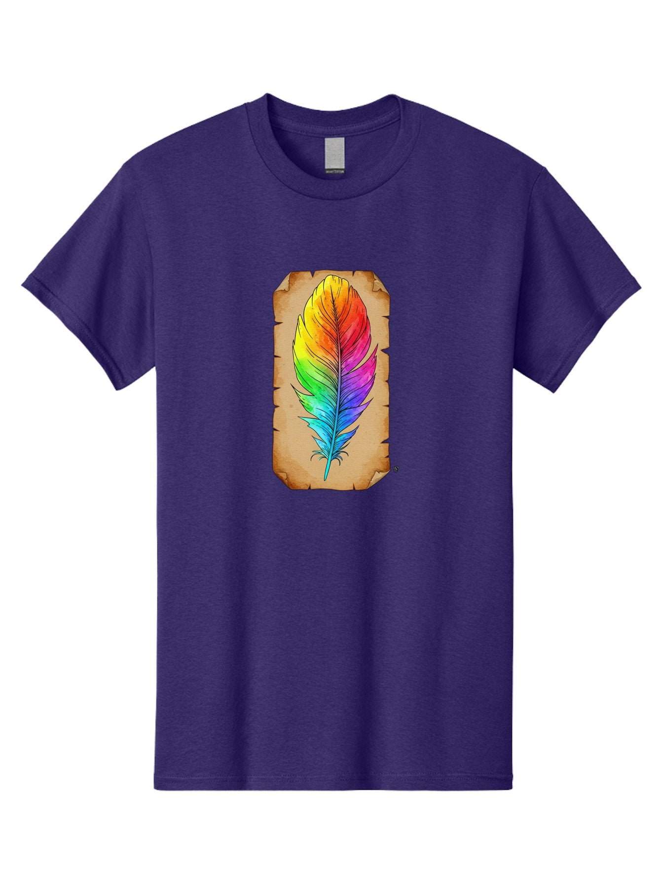 Rainbow-Feather-7 Men'S Graphic Tee, 100% Cotton, Comfortable Casual Summer Wear, Machine Washable, Vintage Camera, Old Camera, Antique Camera, Black Camera, Classic Photography, Photography Equipment, Nostalgic Device, Film Camera, Camera Art Baj230 15