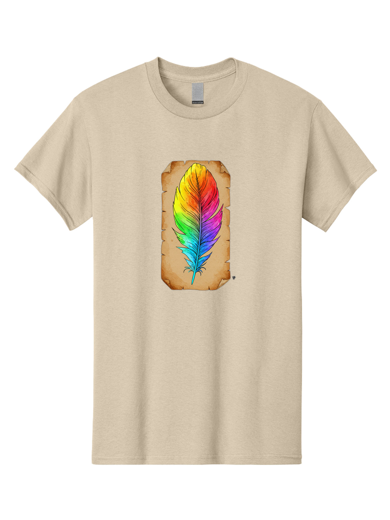 Rainbow-Feather-7 Men'S Graphic Tee, 100% Cotton, Comfortable Casual Summer Wear, Machine Washable, Vintage Camera, Old Camera, Antique Camera, Black Camera, Classic Photography, Photography Equipment, Nostalgic Device, Film Camera, Camera Art Baj230 9