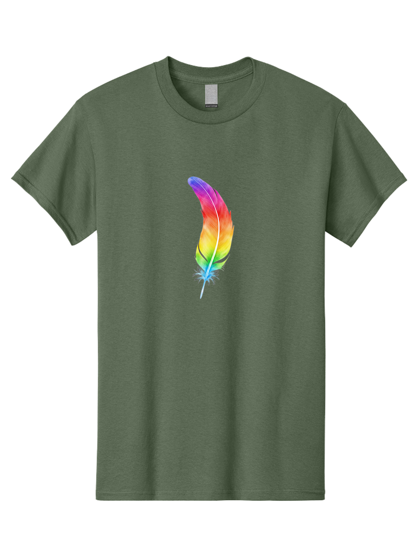 Rainbow-Feather-8 Men'S Graphic Tee, 100% Cotton, Comfortable Casual Summer Wear, Machine Washable, Vintage Camera, Old Camera, Antique Camera, Black Camera, Classic Photography, Photography Equipment, Nostalgic Device, Film Camera, Camera Art Baj231 12
