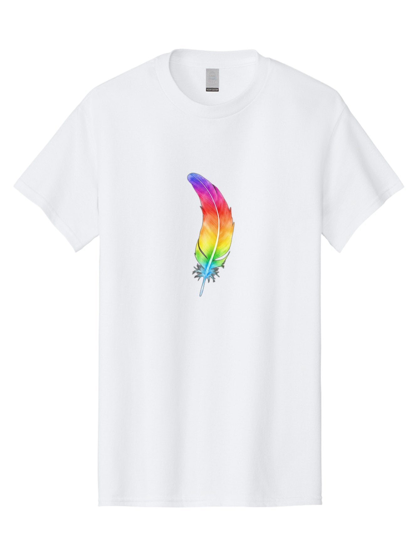 Rainbow-Feather-8 Men'S Graphic Tee, 100% Cotton, Comfortable Casual Summer Wear, Machine Washable, Vintage Camera, Old Camera, Antique Camera, Black Camera, Classic Photography, Photography Equipment, Nostalgic Device, Film Camera, Camera Art Baj231 3