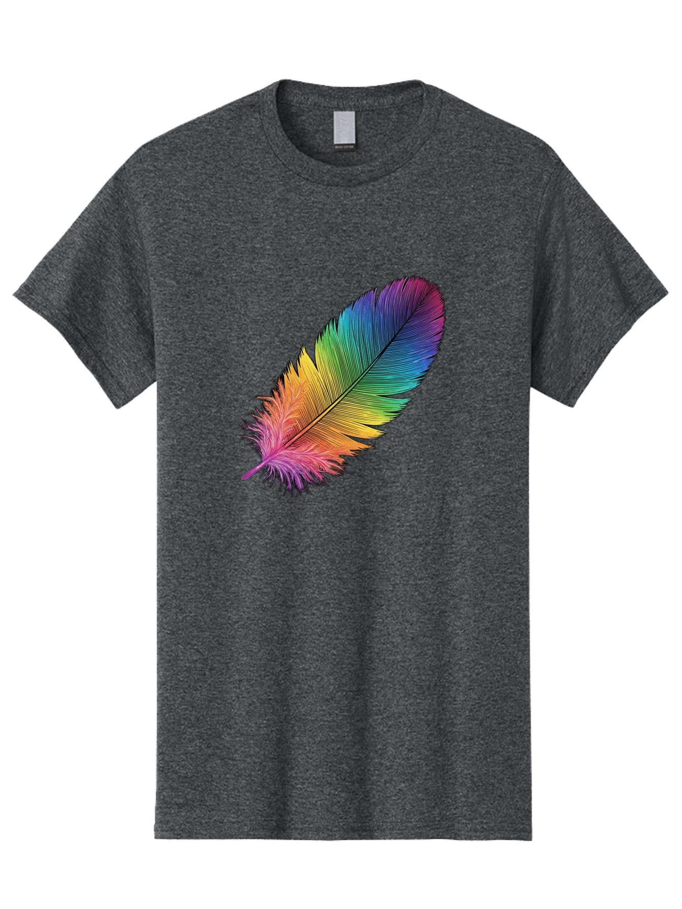 Rainbow-Feather-9 Men'S Graphic Tee, 100% Cotton, Comfortable Casual Summer Wear, Machine Washable, Vintage Camera, Old Camera, Antique Camera, Black Camera, Classic Photography, Photography Equipment, Nostalgic Device, Film Camera, Camera Art Baj232 13