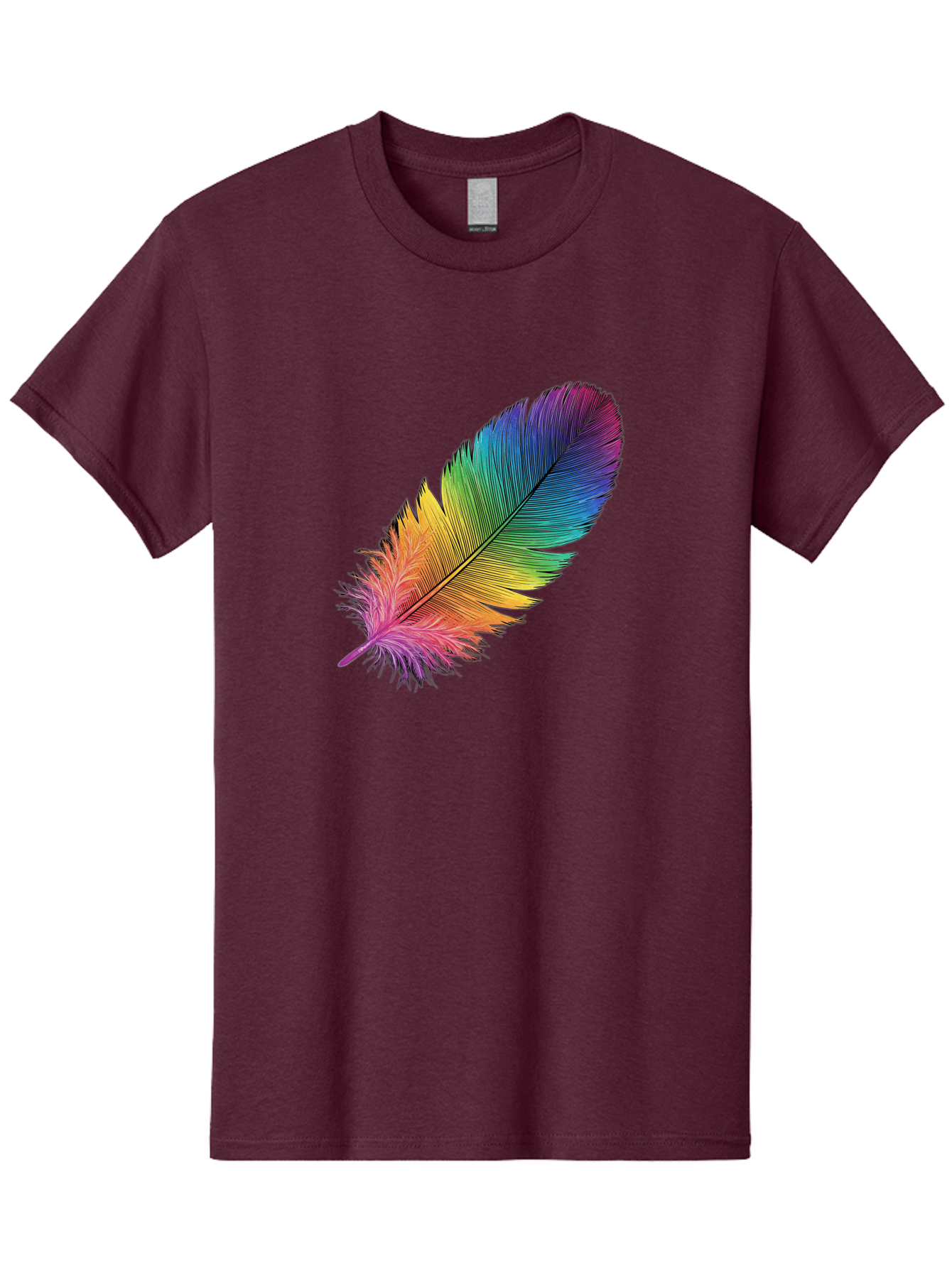 Rainbow-Feather-9 Men'S Graphic Tee, 100% Cotton, Comfortable Casual Summer Wear, Machine Washable, Vintage Camera, Old Camera, Antique Camera, Black Camera, Classic Photography, Photography Equipment, Nostalgic Device, Film Camera, Camera Art Baj232 11