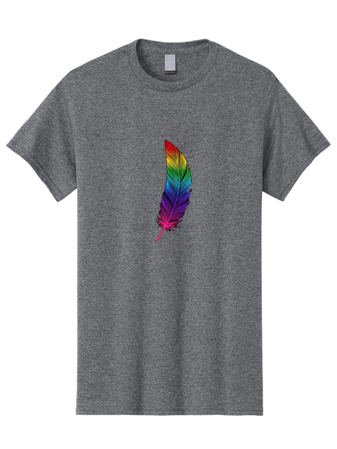 Rainbow-Feather Men'S Graphic Tee, 100% Cotton, Comfortable Casual Summer Wear, Machine Washable, Vintage Camera, Old Camera, Antique Camera, Black Camera, Classic Photography, Photography Equipment, Nostalgic Device, Film Camera, Camera Art Baj233 9