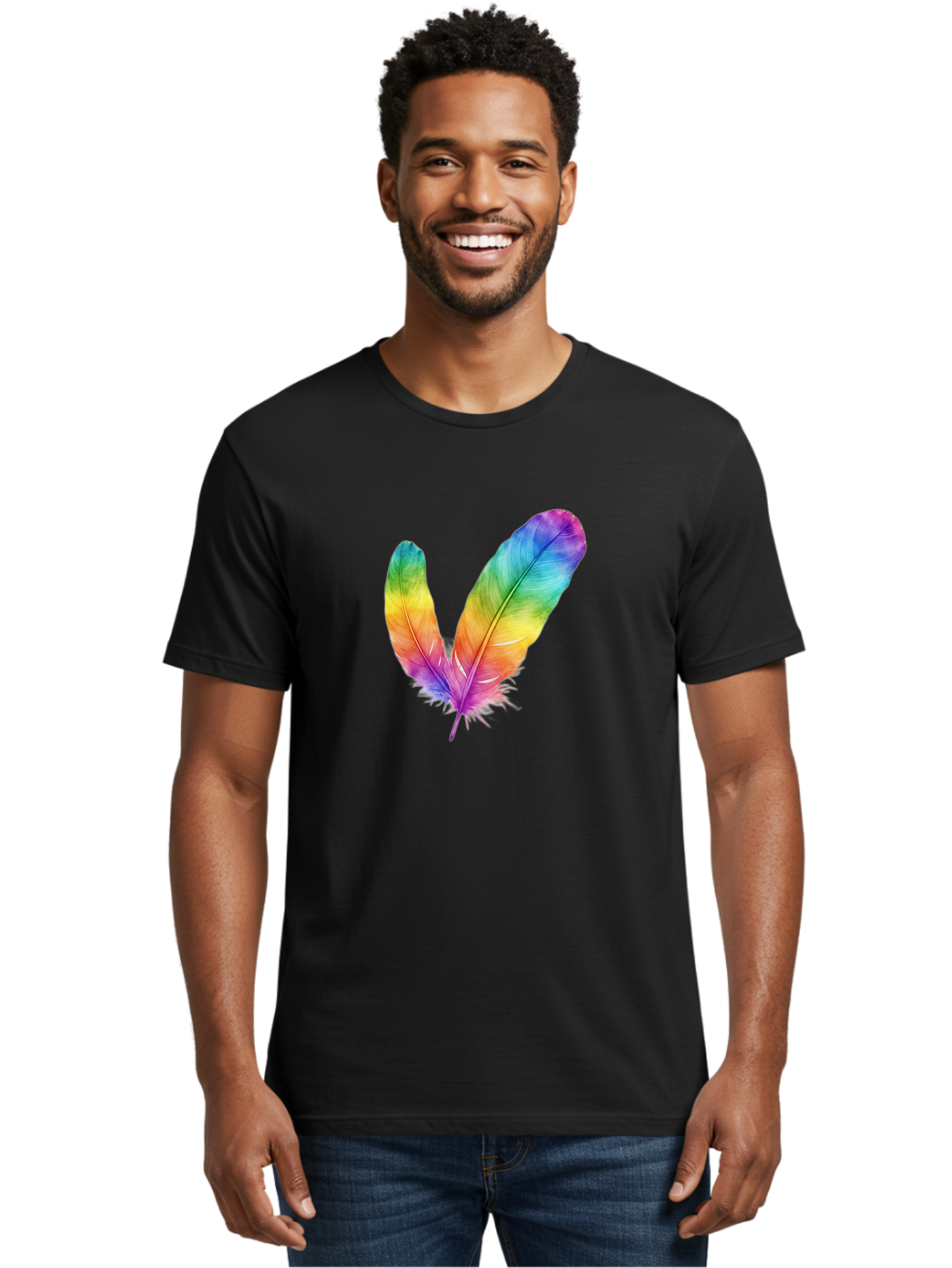 Rainbow-Feathers Men'S Graphic Tee, 100% Cotton, Comfortable Casual Summer Wear, Machine Washable, Vintage Camera, Old Camera, Antique Camera, Black Camera, Classic Photography, Photography Equipment, Nostalgic Device, Film Camera, Camera Art Baj234 20