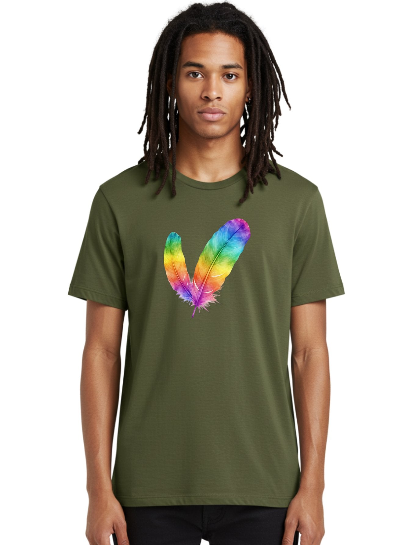 Rainbow-Feathers Men'S Graphic Tee, 100% Cotton, Comfortable Casual Summer Wear, Machine Washable, Vintage Camera, Old Camera, Antique Camera, Black Camera, Classic Photography, Photography Equipment, Nostalgic Device, Film Camera, Camera Art Baj234 16