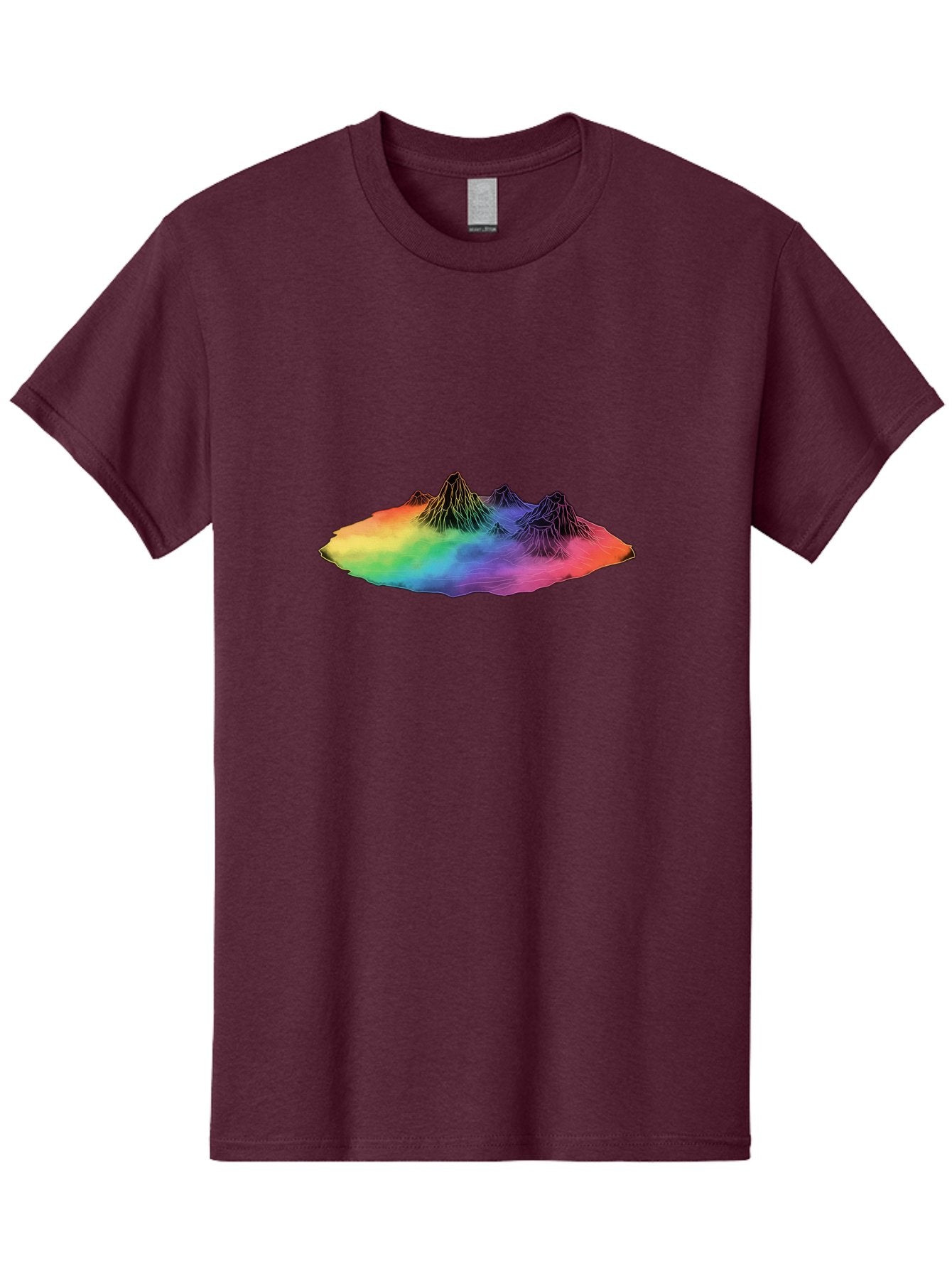 Rainbow-Mountains Men'S Graphic Tee, 100% Cotton, Comfortable Casual Summer Wear, Machine Washable, Vintage Camera, Old Camera, Antique Camera, Black Camera, Classic Photography, Photography Equipment, Nostalgic Device, Film Camera, Camera Art Baj237