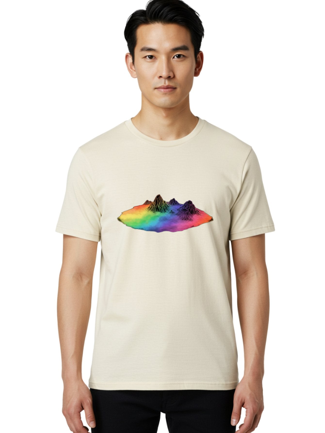Rainbow-Mountains Men'S Graphic Tee, 100% Cotton, Comfortable Casual Summer Wear, Machine Washable, Vintage Camera, Old Camera, Antique Camera, Black Camera, Classic Photography, Photography Equipment, Nostalgic Device, Film Camera, Camera Art Baj237 17