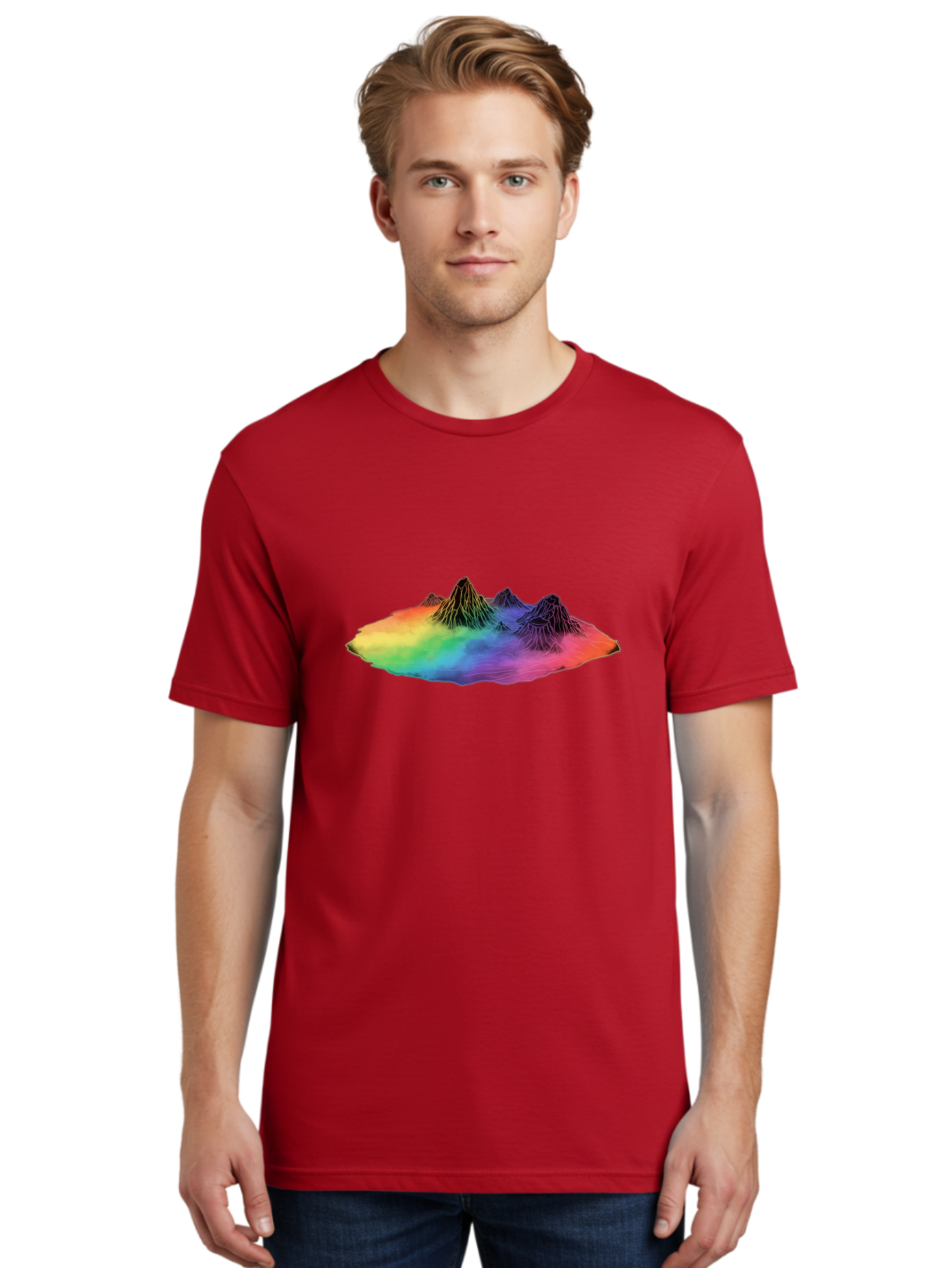 Rainbow-Mountains Men'S Graphic Tee, 100% Cotton, Comfortable Casual Summer Wear, Machine Washable, Vintage Camera, Old Camera, Antique Camera, Black Camera, Classic Photography, Photography Equipment, Nostalgic Device, Film Camera, Camera Art Baj237 24