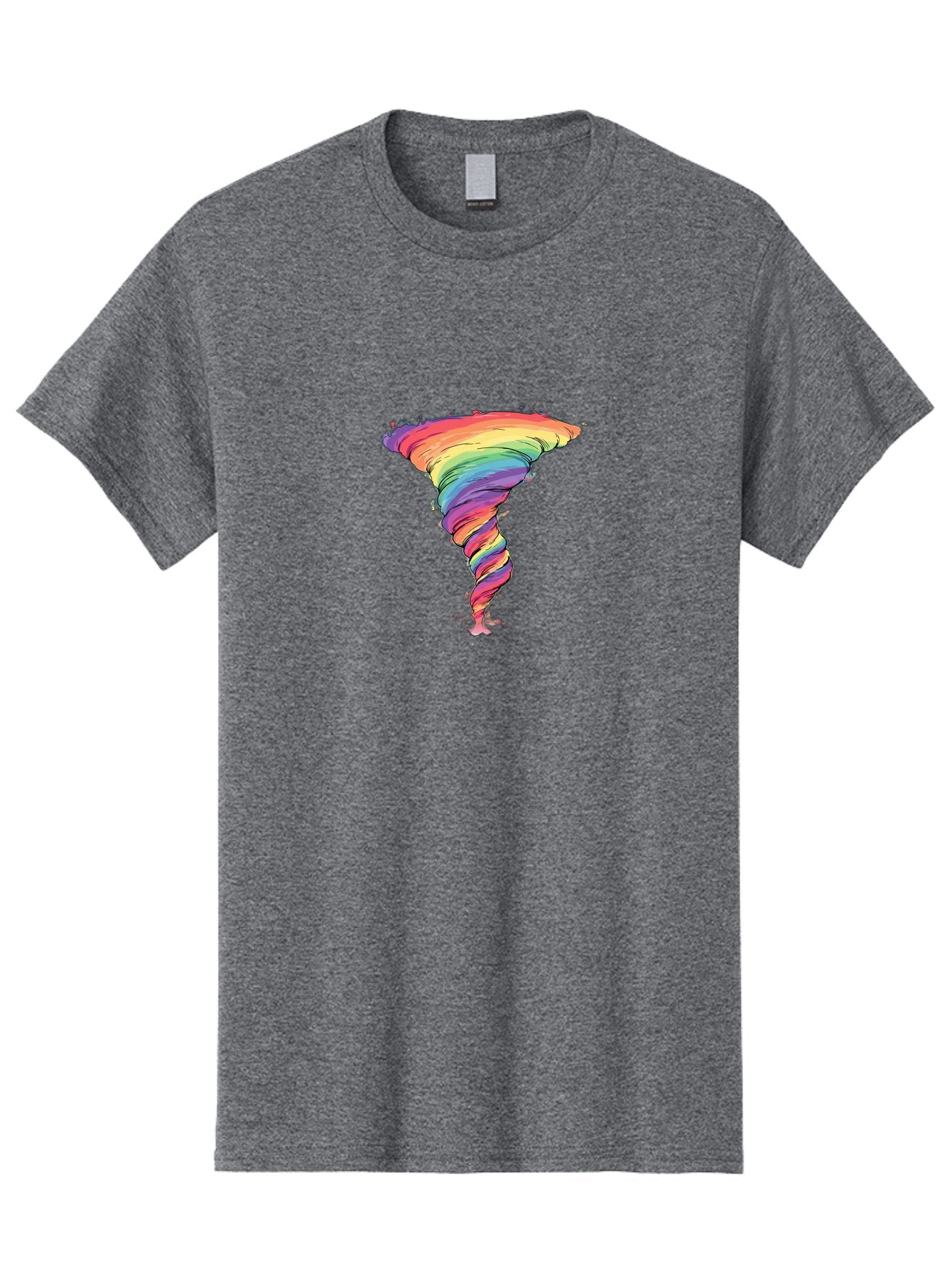 Rainbow-Tornado Men'S Graphic Tee, 100% Cotton, Comfortable Casual Summer Wear, Machine Washable, Vintage Camera, Old Camera, Antique Camera, Black Camera, Classic Photography, Photography Equipment, Nostalgic Device, Film Camera, Camera Art Baj239 3