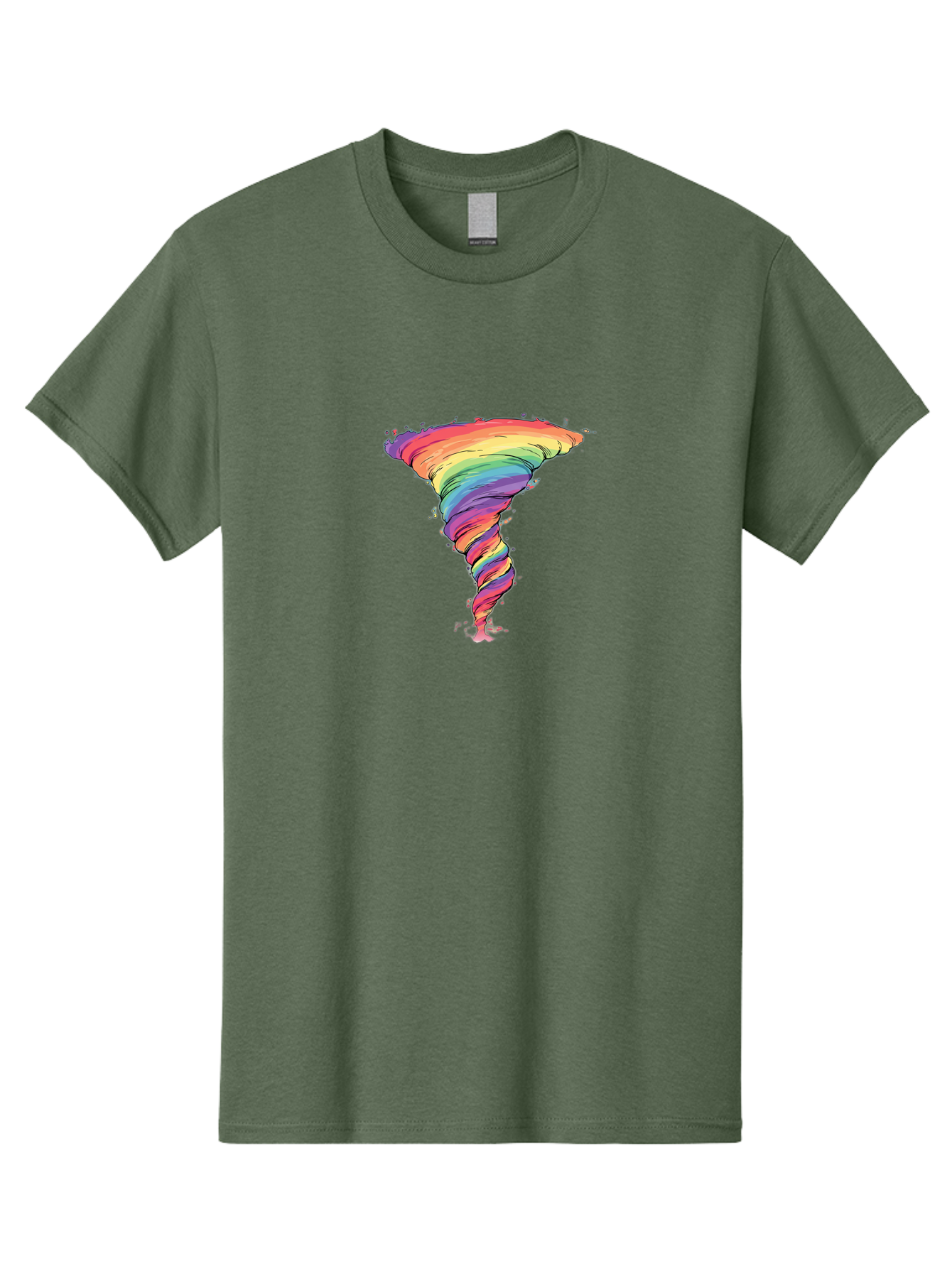 Rainbow-Tornado Men'S Graphic Tee, 100% Cotton, Comfortable Casual Summer Wear, Machine Washable, Vintage Camera, Old Camera, Antique Camera, Black Camera, Classic Photography, Photography Equipment, Nostalgic Device, Film Camera, Camera Art Baj239 3