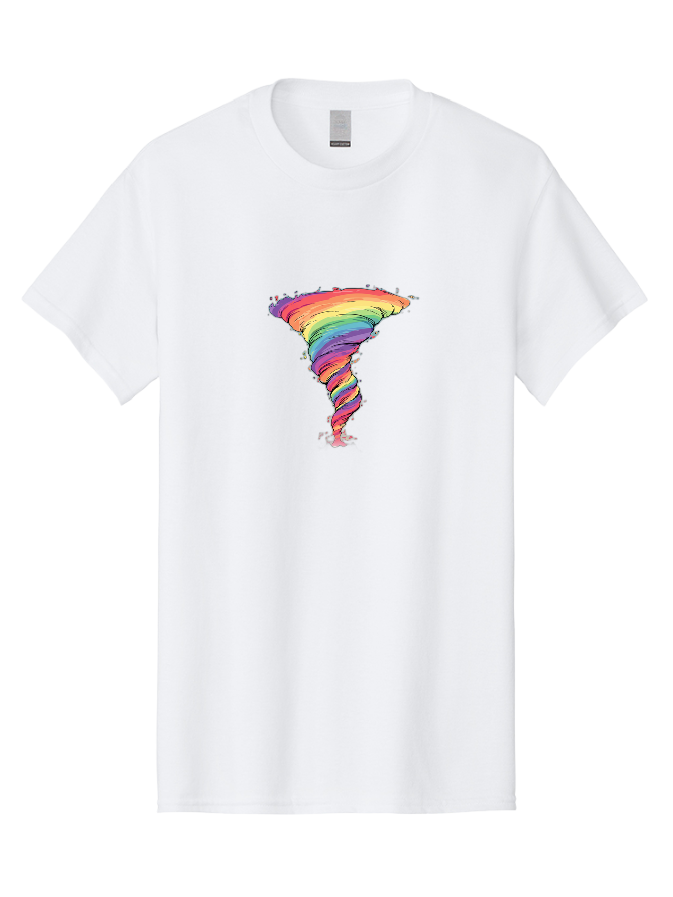 Rainbow-Tornado Men'S Graphic Tee, 100% Cotton, Comfortable Casual Summer Wear, Machine Washable, Vintage Camera, Old Camera, Antique Camera, Black Camera, Classic Photography, Photography Equipment, Nostalgic Device, Film Camera, Camera Art Baj239 10