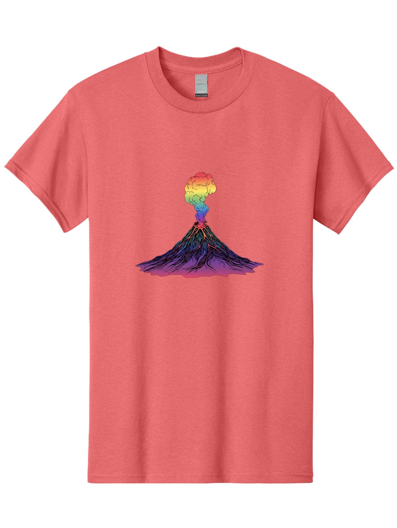 Rainbow-Volcano Men'S Graphic Tee, 100% Cotton, Comfortable Casual Summer Wear, Machine Washable, Vintage Camera, Old Camera, Antique Camera, Black Camera, Classic Photography, Photography Equipment, Nostalgic Device, Film Camera, Camera Art Baj240 3