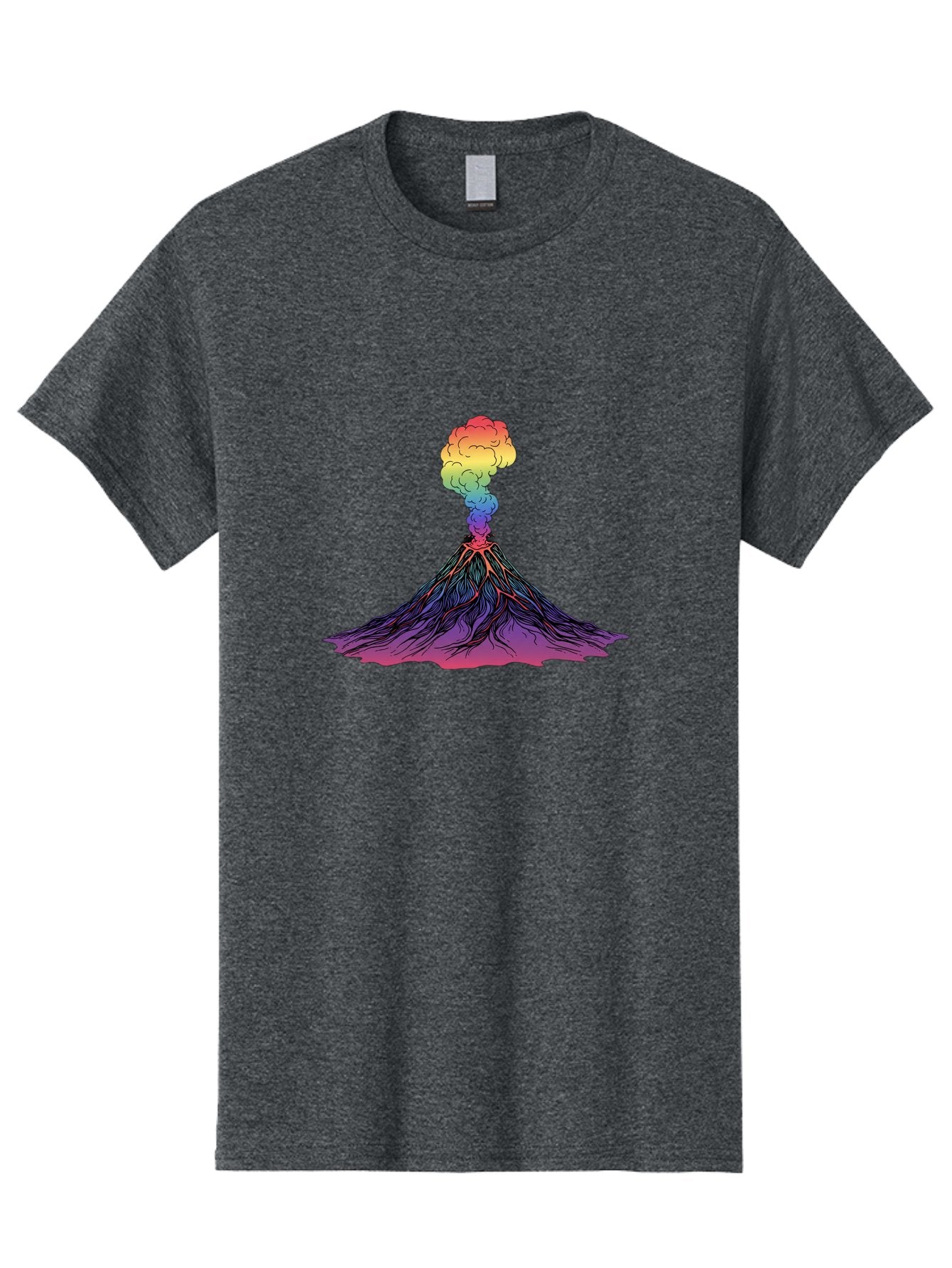 Rainbow-Volcano Men'S Graphic Tee, 100% Cotton, Comfortable Casual Summer Wear, Machine Washable, Vintage Camera, Old Camera, Antique Camera, Black Camera, Classic Photography, Photography Equipment, Nostalgic Device, Film Camera, Camera Art Baj240 5