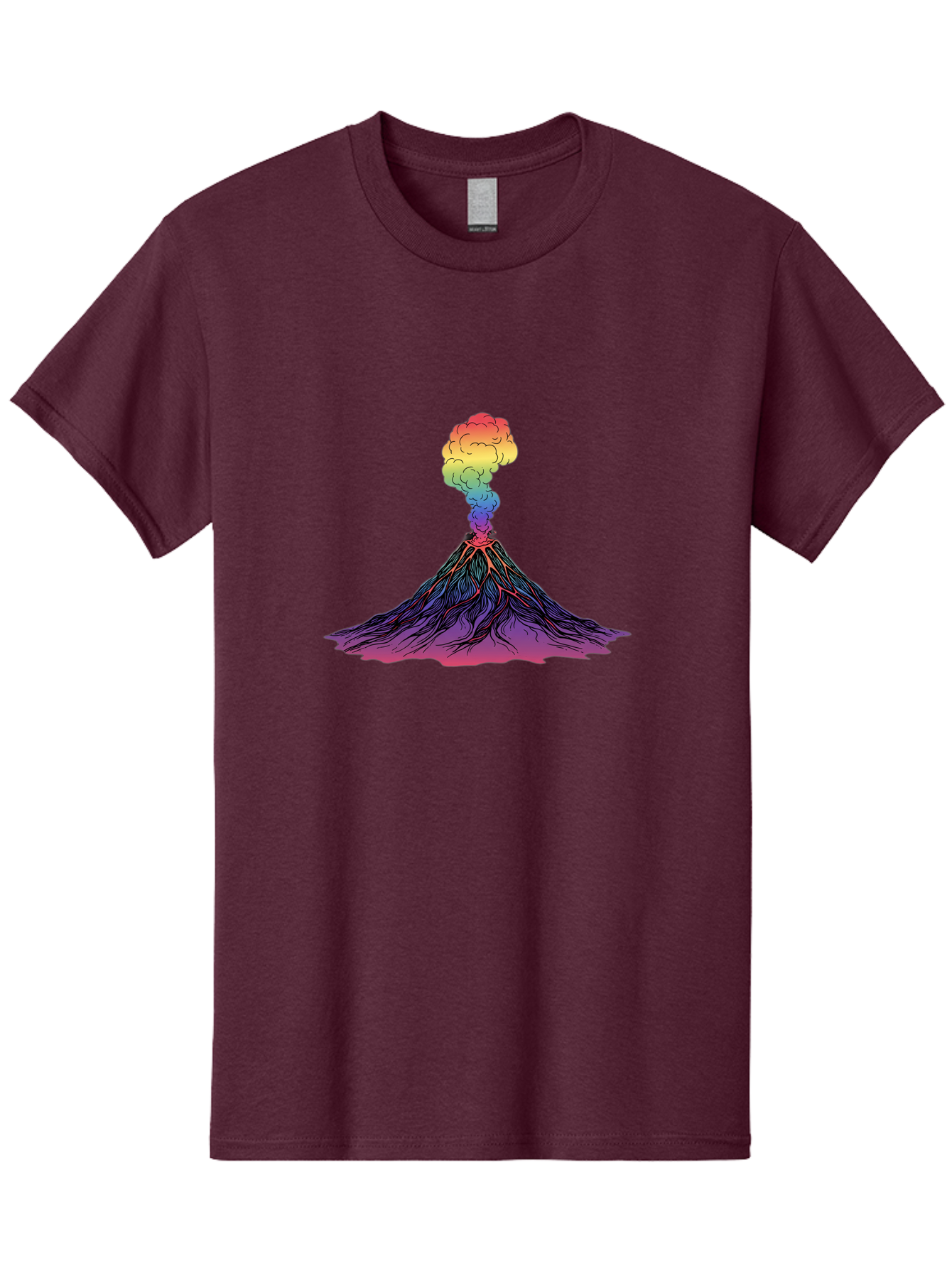 Rainbow-Volcano Men'S Graphic Tee, 100% Cotton, Comfortable Casual Summer Wear, Machine Washable, Vintage Camera, Old Camera, Antique Camera, Black Camera, Classic Photography, Photography Equipment, Nostalgic Device, Film Camera, Camera Art Baj240 12