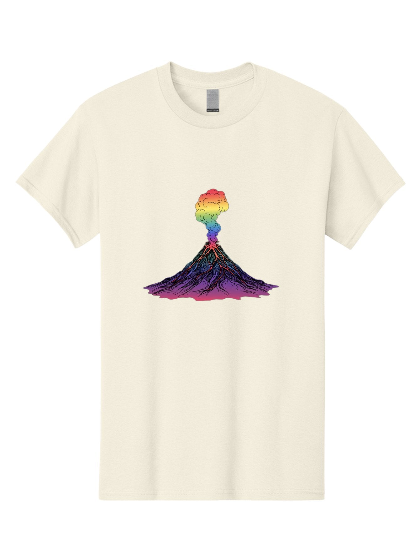 Rainbow-Volcano Men'S Graphic Tee, 100% Cotton, Comfortable Casual Summer Wear, Machine Washable, Vintage Camera, Old Camera, Antique Camera, Black Camera, Classic Photography, Photography Equipment, Nostalgic Device, Film Camera, Camera Art Baj240