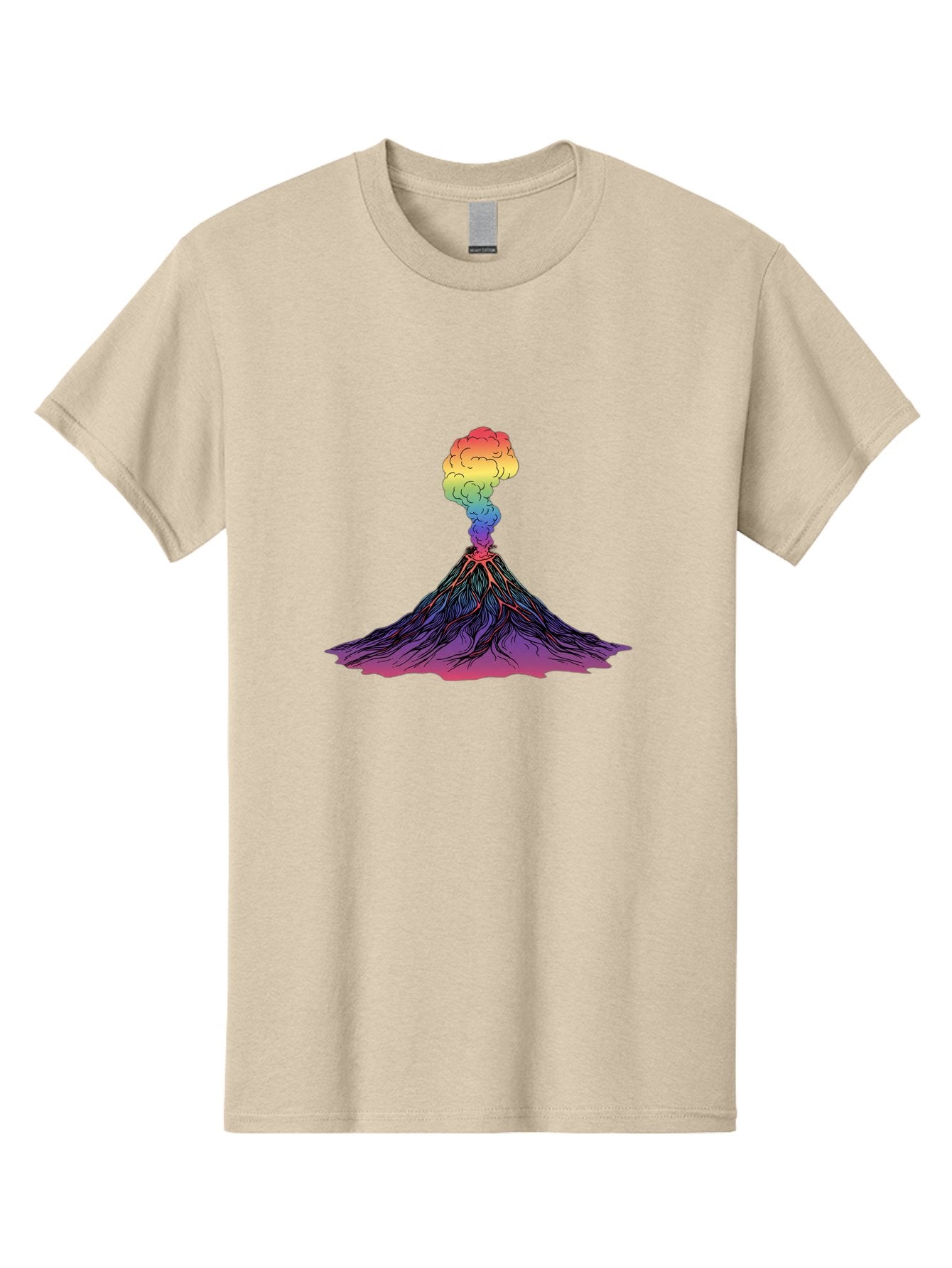 Rainbow-Volcano Men'S Graphic Tee, 100% Cotton, Comfortable Casual Summer Wear, Machine Washable, Vintage Camera, Old Camera, Antique Camera, Black Camera, Classic Photography, Photography Equipment, Nostalgic Device, Film Camera, Camera Art Baj240 7