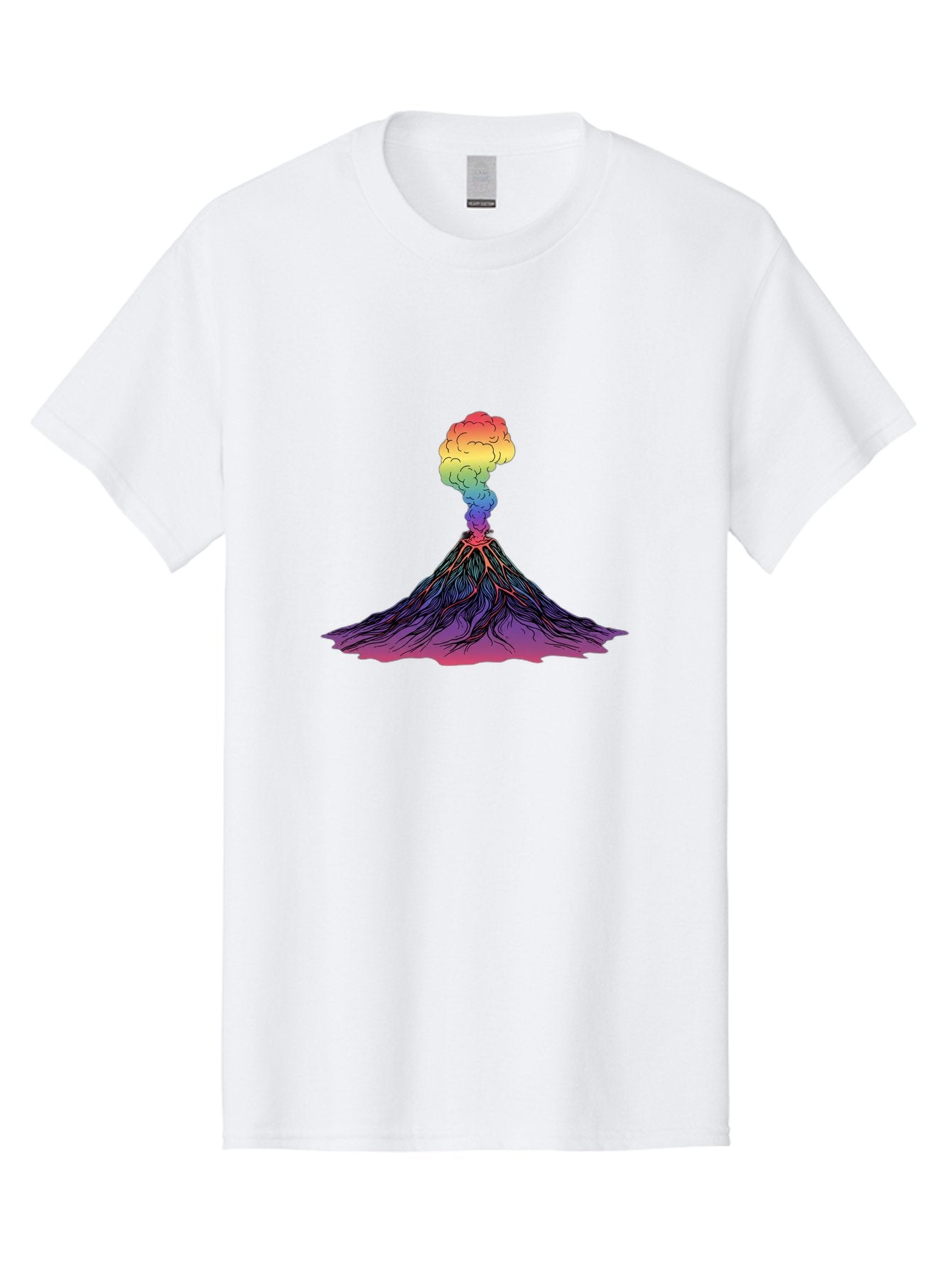 Rainbow-Volcano Men'S Graphic Tee, 100% Cotton, Comfortable Casual Summer Wear, Machine Washable, Vintage Camera, Old Camera, Antique Camera, Black Camera, Classic Photography, Photography Equipment, Nostalgic Device, Film Camera, Camera Art Baj240 8