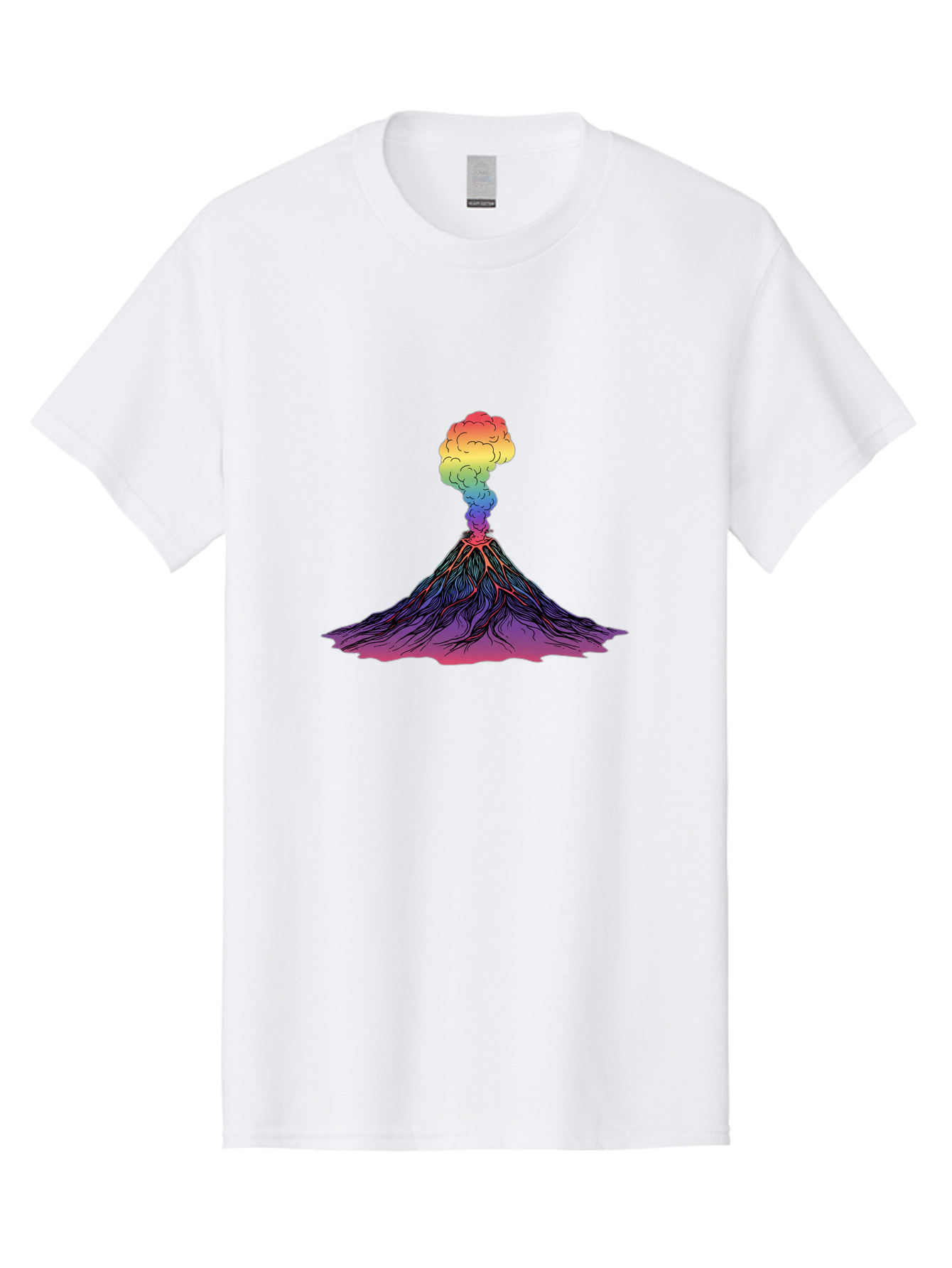 Rainbow-Volcano Men'S Graphic Tee, 100% Cotton, Comfortable Casual Summer Wear, Machine Washable, Vintage Camera, Old Camera, Antique Camera, Black Camera, Classic Photography, Photography Equipment, Nostalgic Device, Film Camera, Camera Art Baj240 6