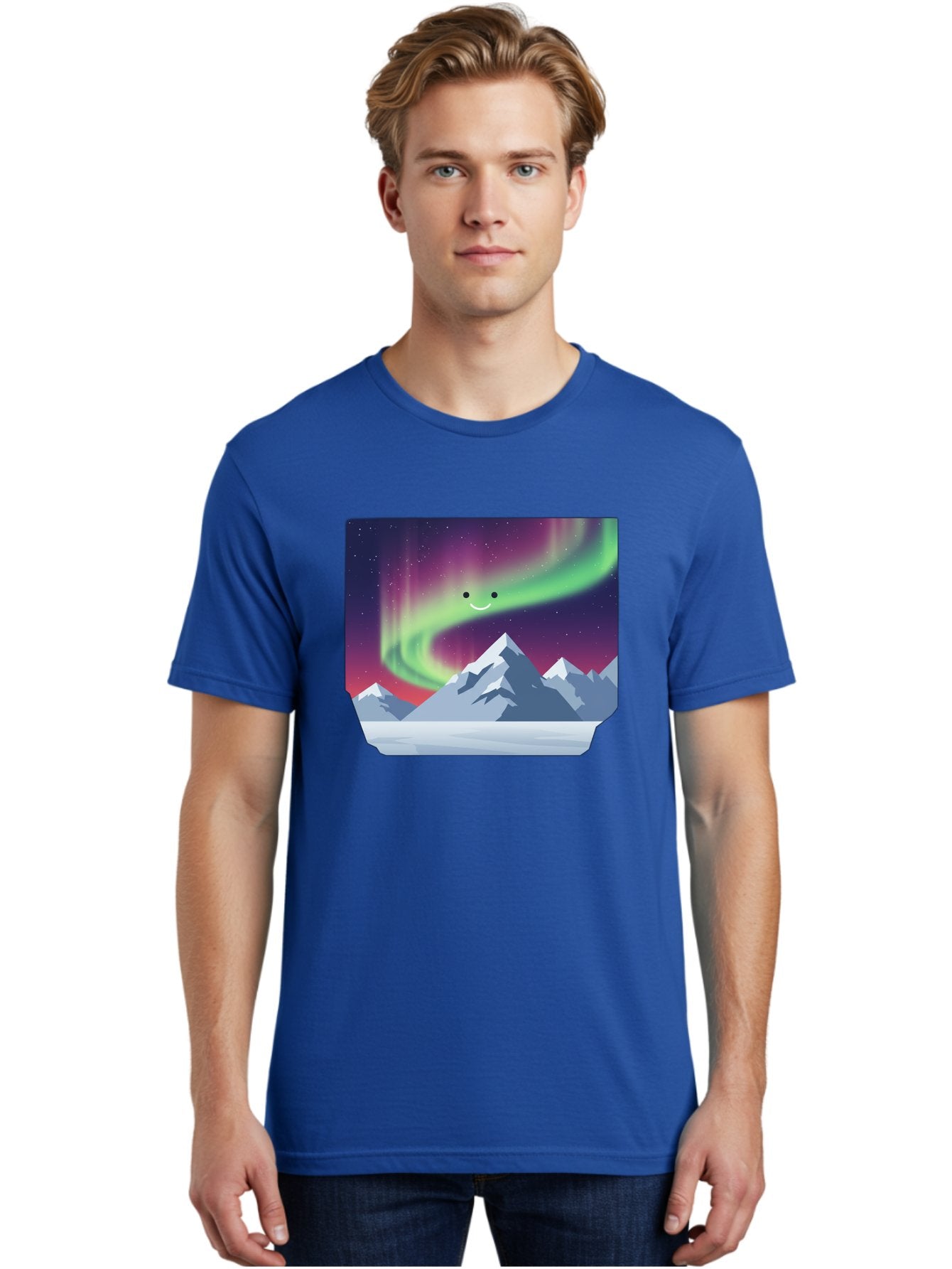 Smiling-Aurora-Borealis Men'S Graphic Tee, 100% Cotton, Comfortable Casual Summer Wear, Machine Washable, Vintage Camera, Old Camera, Antique Camera, Black Camera, Classic Photography, Photography Equipment, Nostalgic Device, Film Camera, Baj255 20