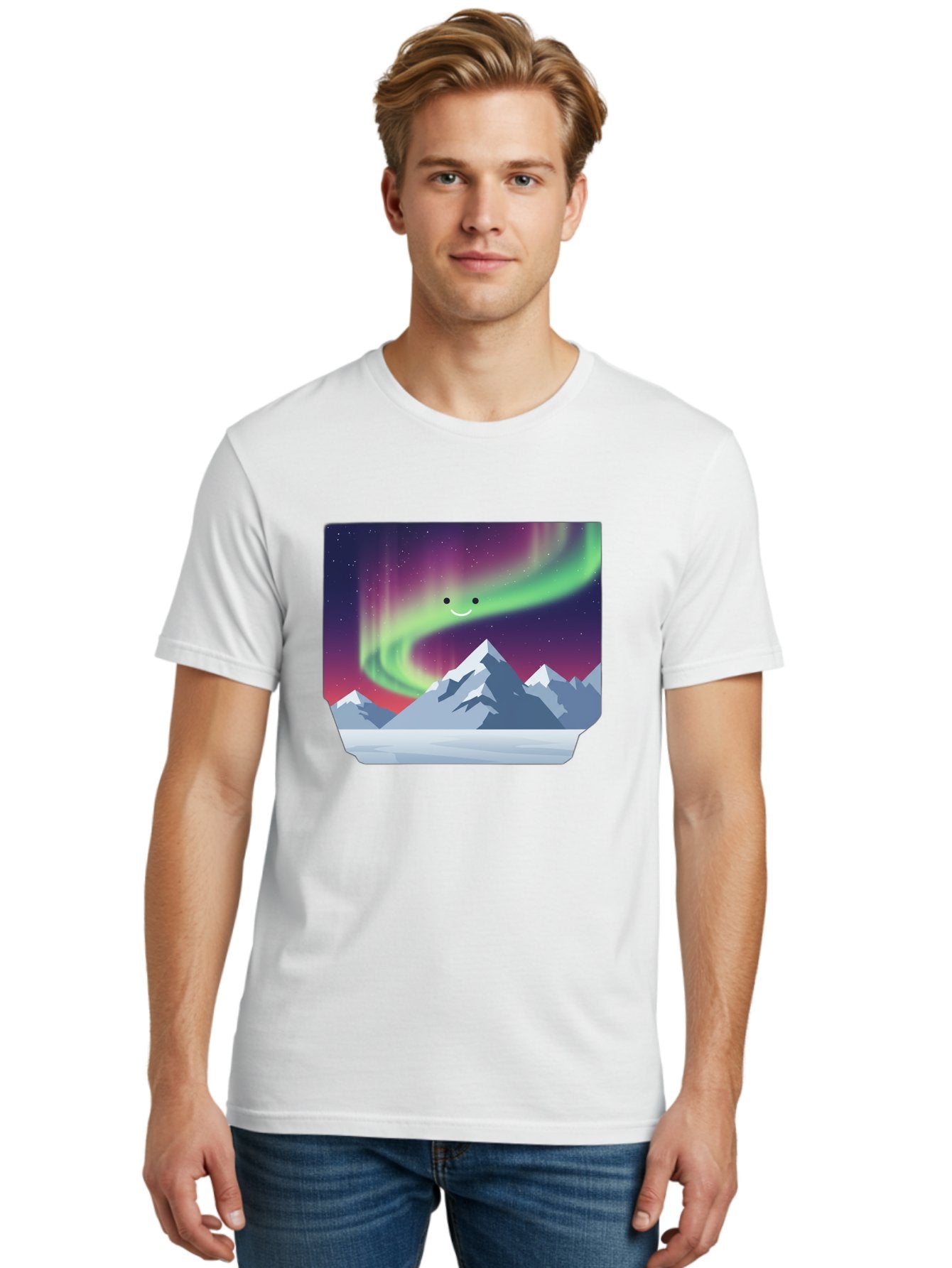 Smiling-Aurora-Borealis Men'S Graphic Tee, 100% Cotton, Comfortable Casual Summer Wear, Machine Washable, Vintage Camera, Old Camera, Antique Camera, Black Camera, Classic Photography, Photography Equipment, Nostalgic Device, Film Camera, Baj255 29