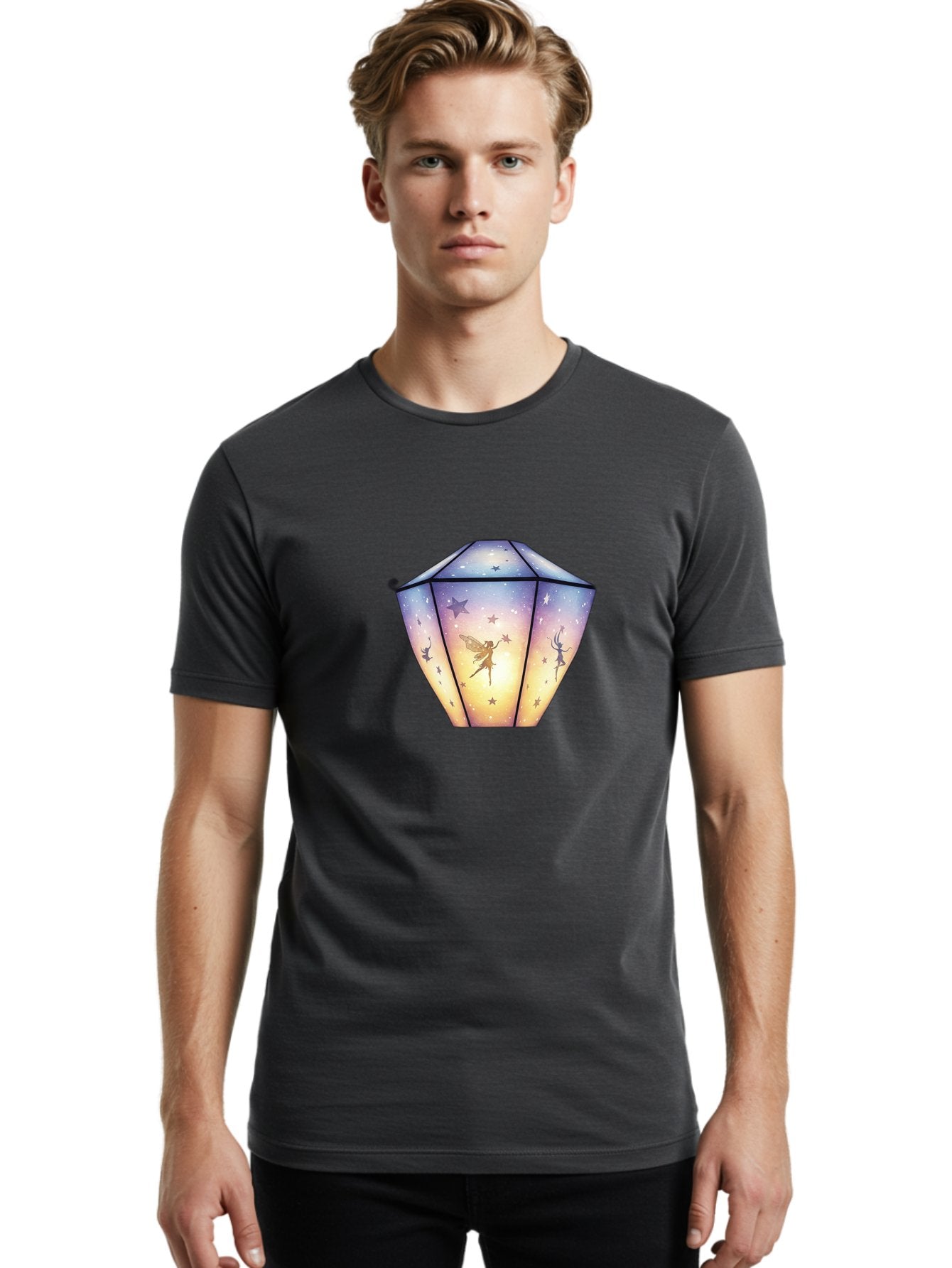 Tinkerbell-Lantern Men'S Graphic Tee, 100% Cotton, Comfortable Casual Summer Wear, Machine Washable, Vintage Camera, Old Camera, Antique Camera, Black Camera, Classic Photography, Photography Equipment, Nostalgic Device, Film Camera, Baj274 16