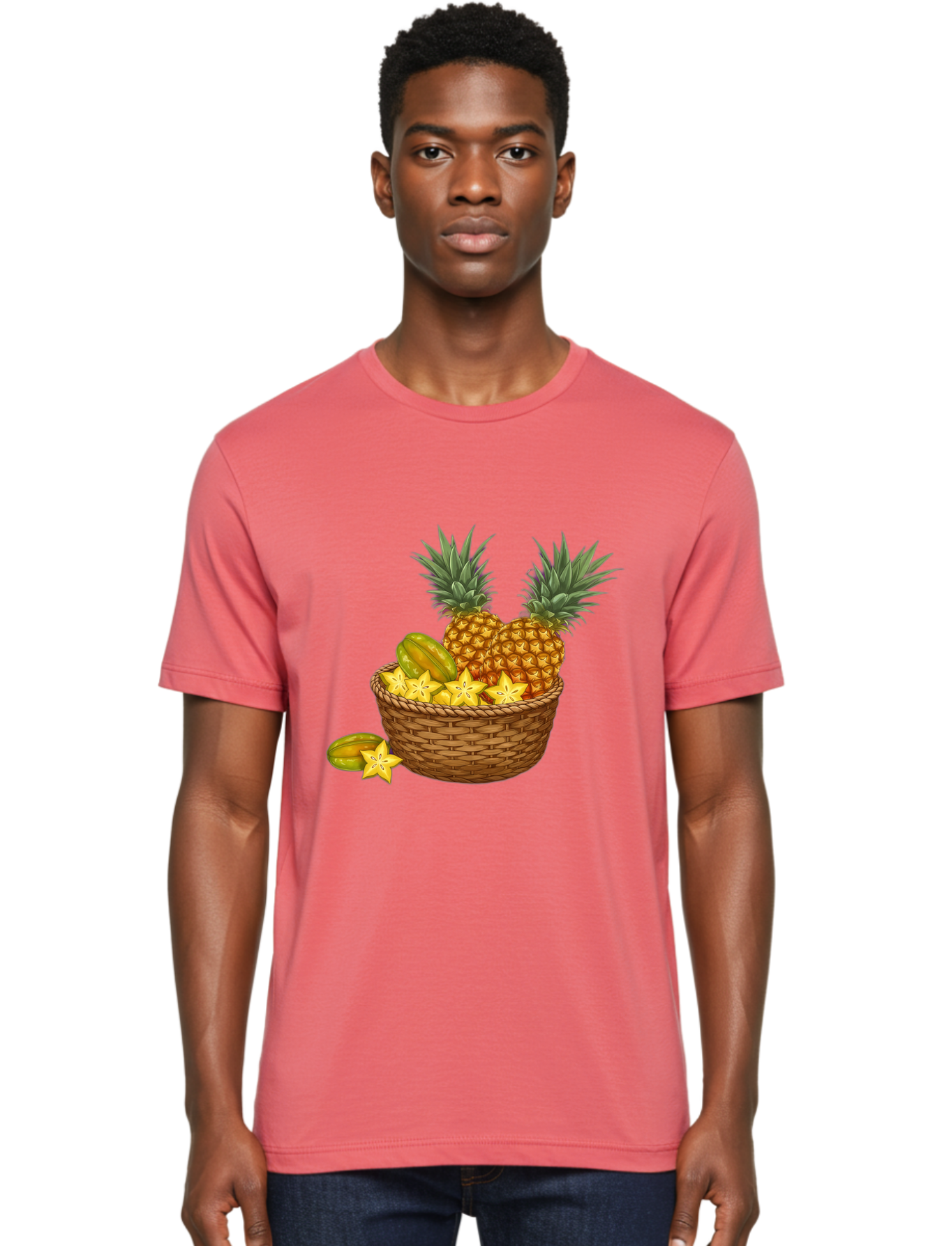 Tropical-Fruits-Basket Men'S Graphic Tee, 100% Cotton, Comfortable Casual Summer Wear, Machine Washable, Vintage Camera, Old Camera, Antique Camera, Black Camera, Classic Photography, Photography Equipment, Nostalgic Device, Film Camera, Baj279 17