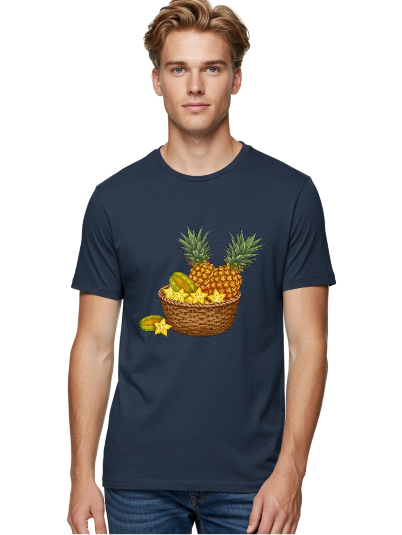 Tropical-Fruits-Basket Men'S Graphic Tee, 100% Cotton, Comfortable Casual Summer Wear, Machine Washable, Vintage Camera, Old Camera, Antique Camera, Black Camera, Classic Photography, Photography Equipment, Nostalgic Device, Film Camera, Baj279 21