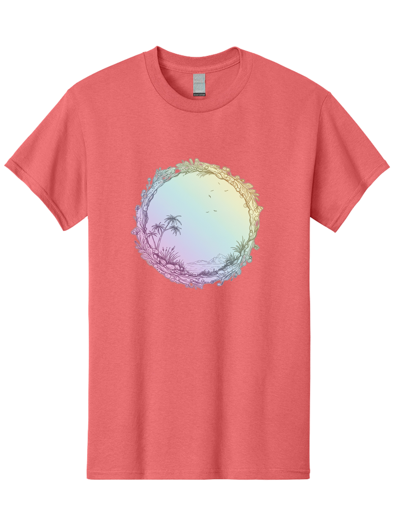 Tropical-Landscape Men'S Graphic Tee, 100% Cotton, Comfortable Casual Summer Wear, Machine Washable, Vintage Camera, Old Camera, Antique Camera, Black Camera, Classic Photography, Photography Equipment, Nostalgic Device, Film Camera, Baj280 15