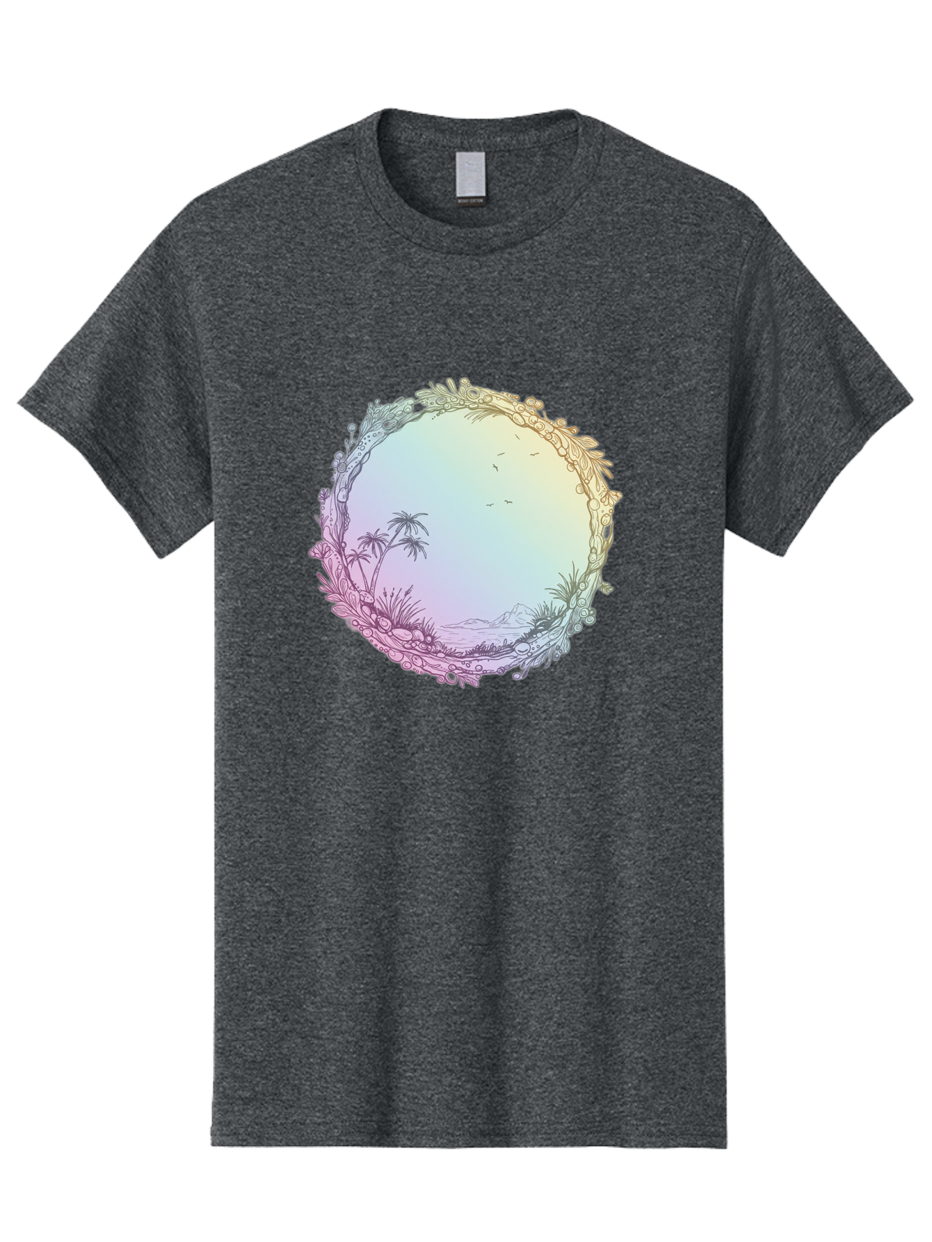 Tropical-Landscape Men'S Graphic Tee, 100% Cotton, Comfortable Casual Summer Wear, Machine Washable, Vintage Camera, Old Camera, Antique Camera, Black Camera, Classic Photography, Photography Equipment, Nostalgic Device, Film Camera, Baj280 14