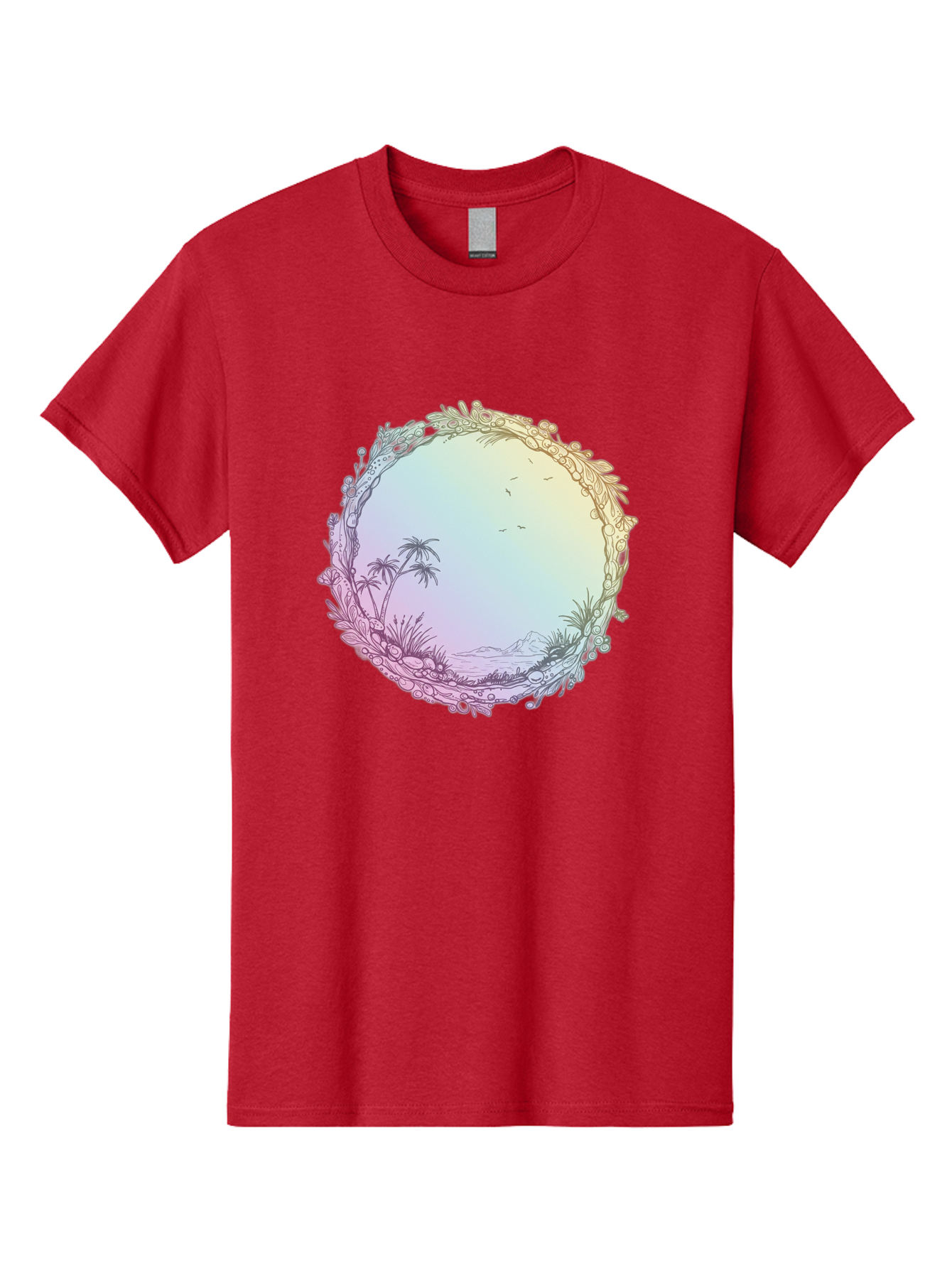 Tropical-Landscape Men'S Graphic Tee, 100% Cotton, Comfortable Casual Summer Wear, Machine Washable, Vintage Camera, Old Camera, Antique Camera, Black Camera, Classic Photography, Photography Equipment, Nostalgic Device, Film Camera, Baj280 12