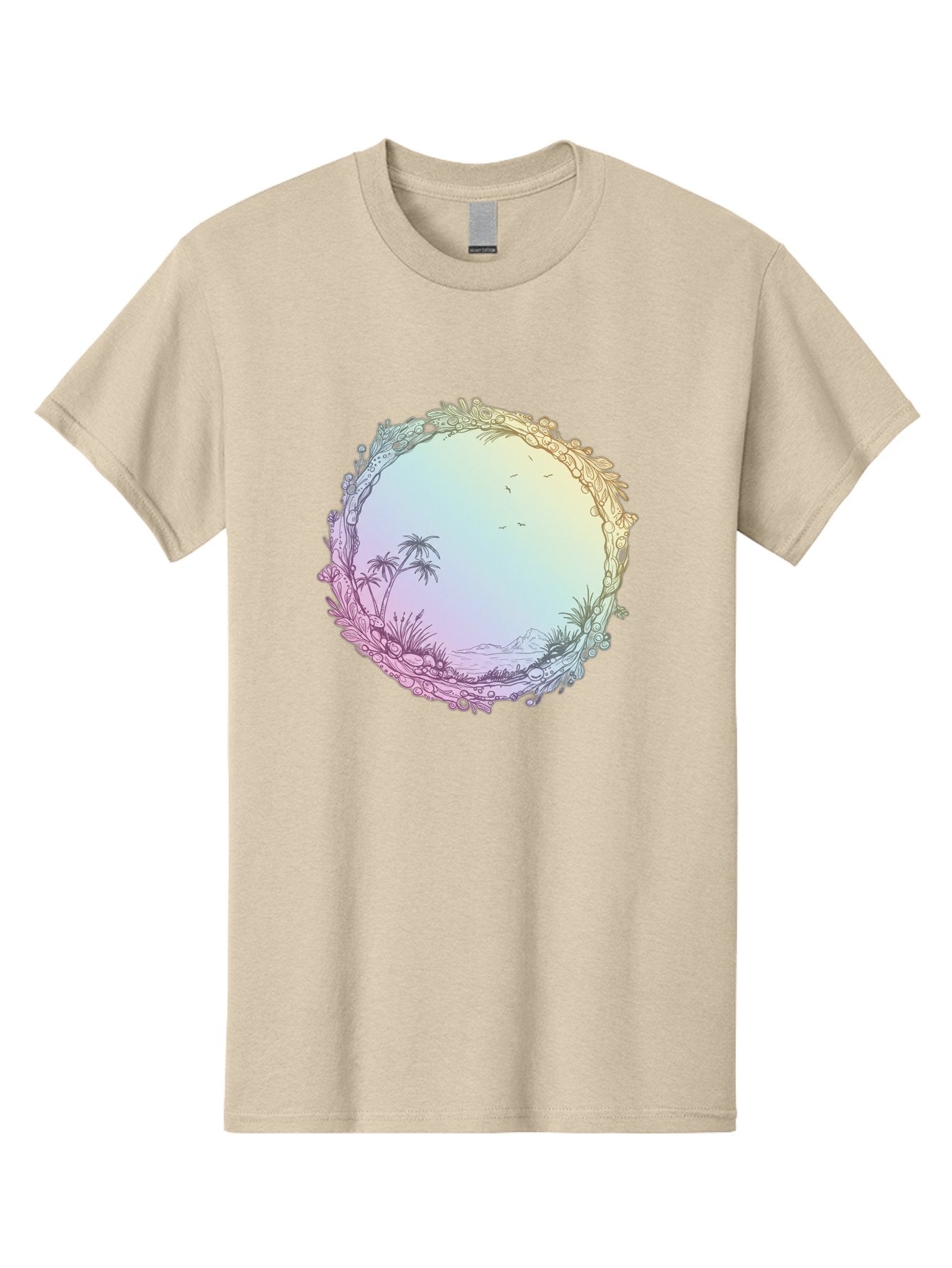 Tropical-Landscape Men'S Graphic Tee, 100% Cotton, Comfortable Casual Summer Wear, Machine Washable, Vintage Camera, Old Camera, Antique Camera, Black Camera, Classic Photography, Photography Equipment, Nostalgic Device, Film Camera, Baj280 3