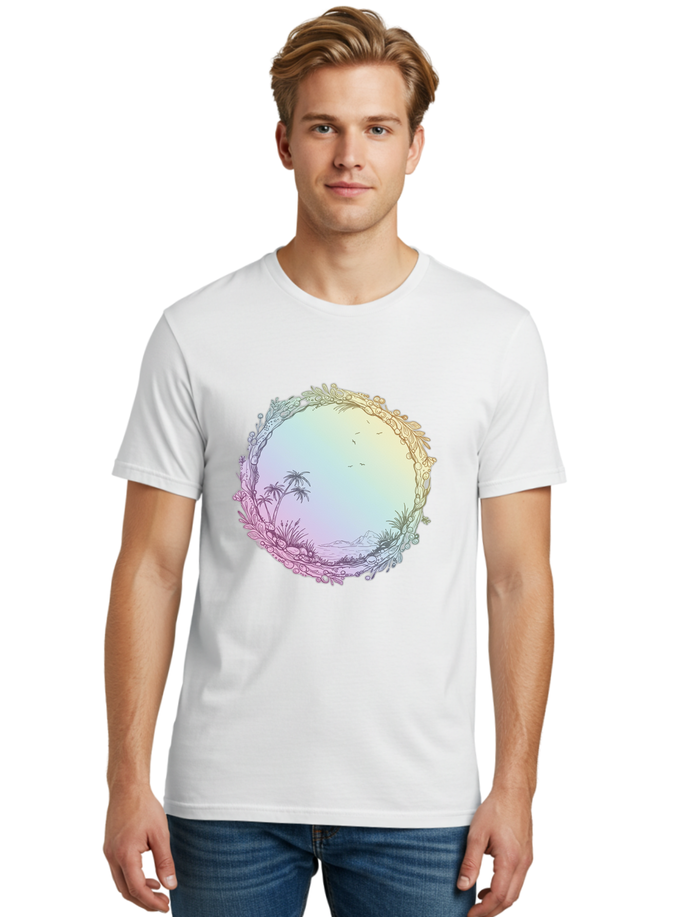 Tropical-Landscape Men'S Graphic Tee, 100% Cotton, Comfortable Casual Summer Wear, Machine Washable, Vintage Camera, Old Camera, Antique Camera, Black Camera, Classic Photography, Photography Equipment, Nostalgic Device, Film Camera, Baj280 18