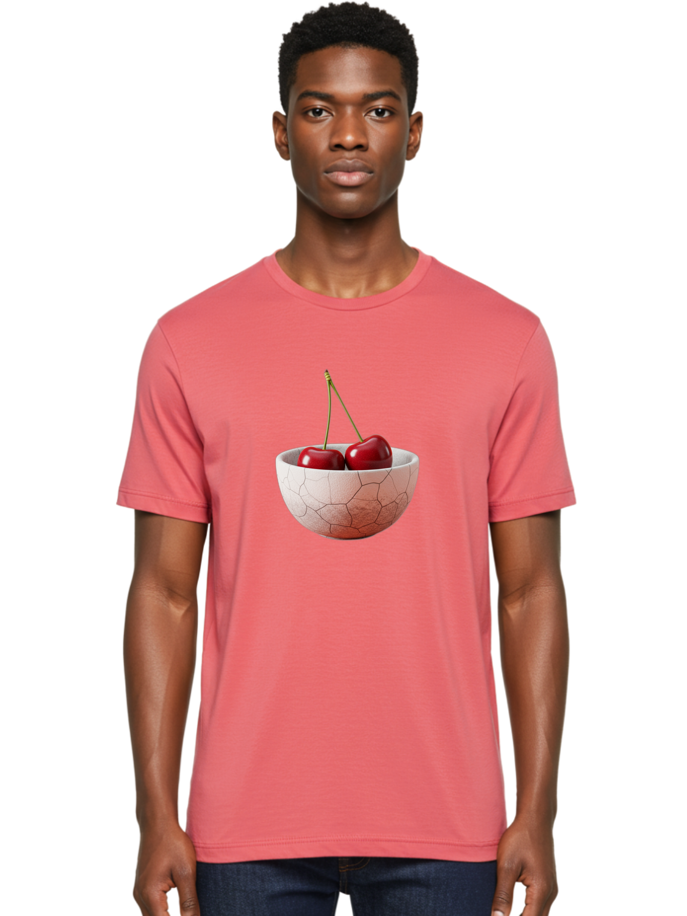 Two-Cherries-In-Cracked-Bowl Men'S Graphic Tee, 100% Cotton, Comfortable Casual Summer Wear, Machine Washable, Vintage Camera, Old Camera, Antique Camera, Black Camera, Classic Photography, Photography Equipment, Nostalgic Device, Film Camera, Baj281 28
