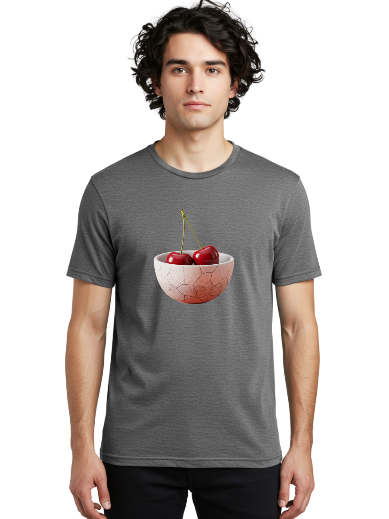 Two-Cherries-In-Cracked-Bowl Men'S Graphic Tee, 100% Cotton, Comfortable Casual Summer Wear, Machine Washable, Vintage Camera, Old Camera, Antique Camera, Black Camera, Classic Photography, Photography Equipment, Nostalgic Device, Film Camera, Baj281 22