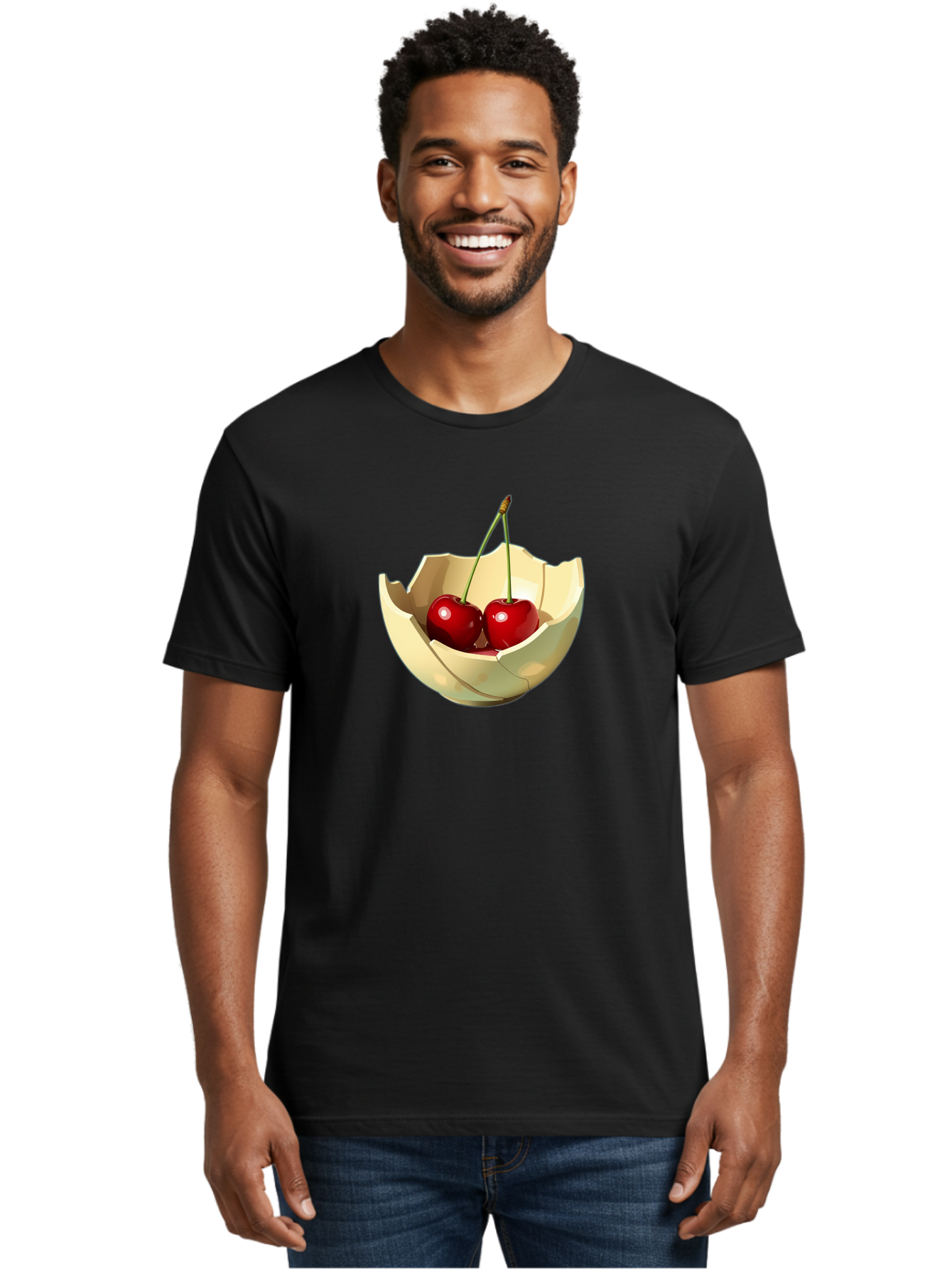 Two-Cherries Men'S Graphic Tee, 100% Cotton, Comfortable Casual Summer Wear, Machine Washable, Vintage Camera, Old Camera, Antique Camera, Black Camera, Classic Photography, Photography Equipment, Nostalgic Device, Film Camera, Camera Art Baj282 24