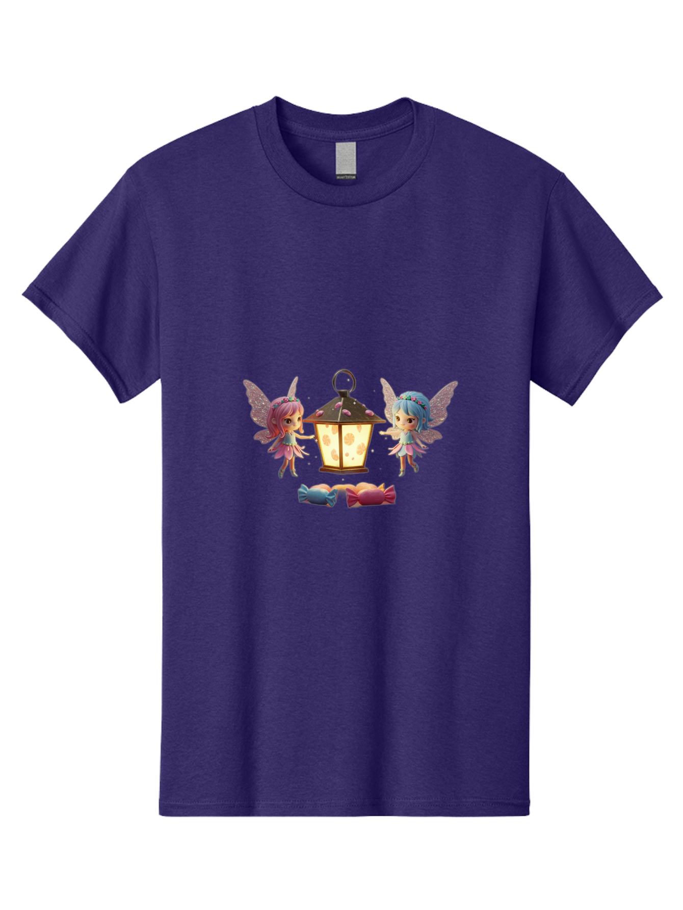 Two-Fairies-With-Lantern-1 Men'S Graphic Tee, 100% Cotton, Comfortable Casual Summer Wear, Machine Washable, Vintage Camera, Old Camera, Antique Camera, Black Camera, Classic Photography, Photography Equipment, Nostalgic Device, Film Camera, Baj283 13
