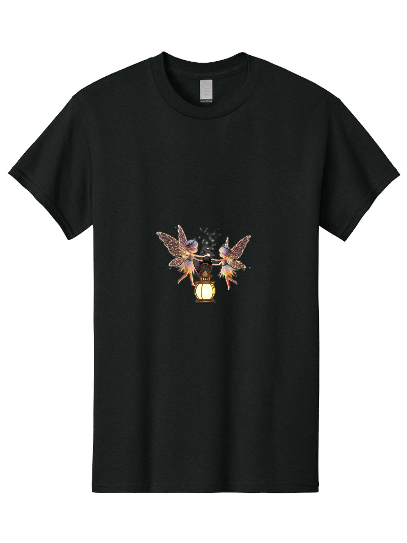Two-Fairies-With-Lantern Men'S Graphic Tee, 100% Cotton, Comfortable Casual Summer Wear, Machine Washable, Vintage Camera, Old Camera, Antique Camera, Black Camera, Classic Photography, Photography Equipment, Nostalgic Device, Film Camera, Baj284 8