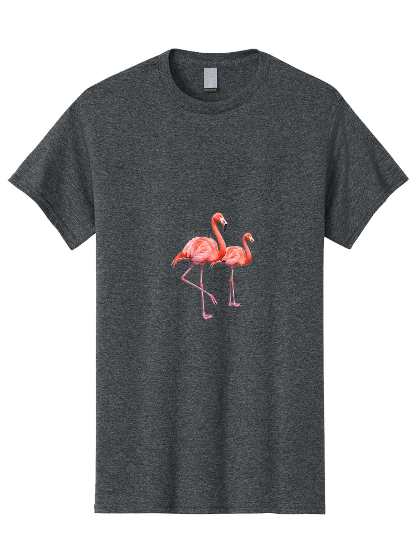 Two-Flamingos-1 Men'S Graphic Tee, 100% Cotton, Comfortable Casual Summer Wear, Machine Washable, Vintage Camera, Old Camera, Antique Camera, Black Camera, Classic Photography, Photography Equipment, Nostalgic Device, Film Camera, Camera Art Baj286 9
