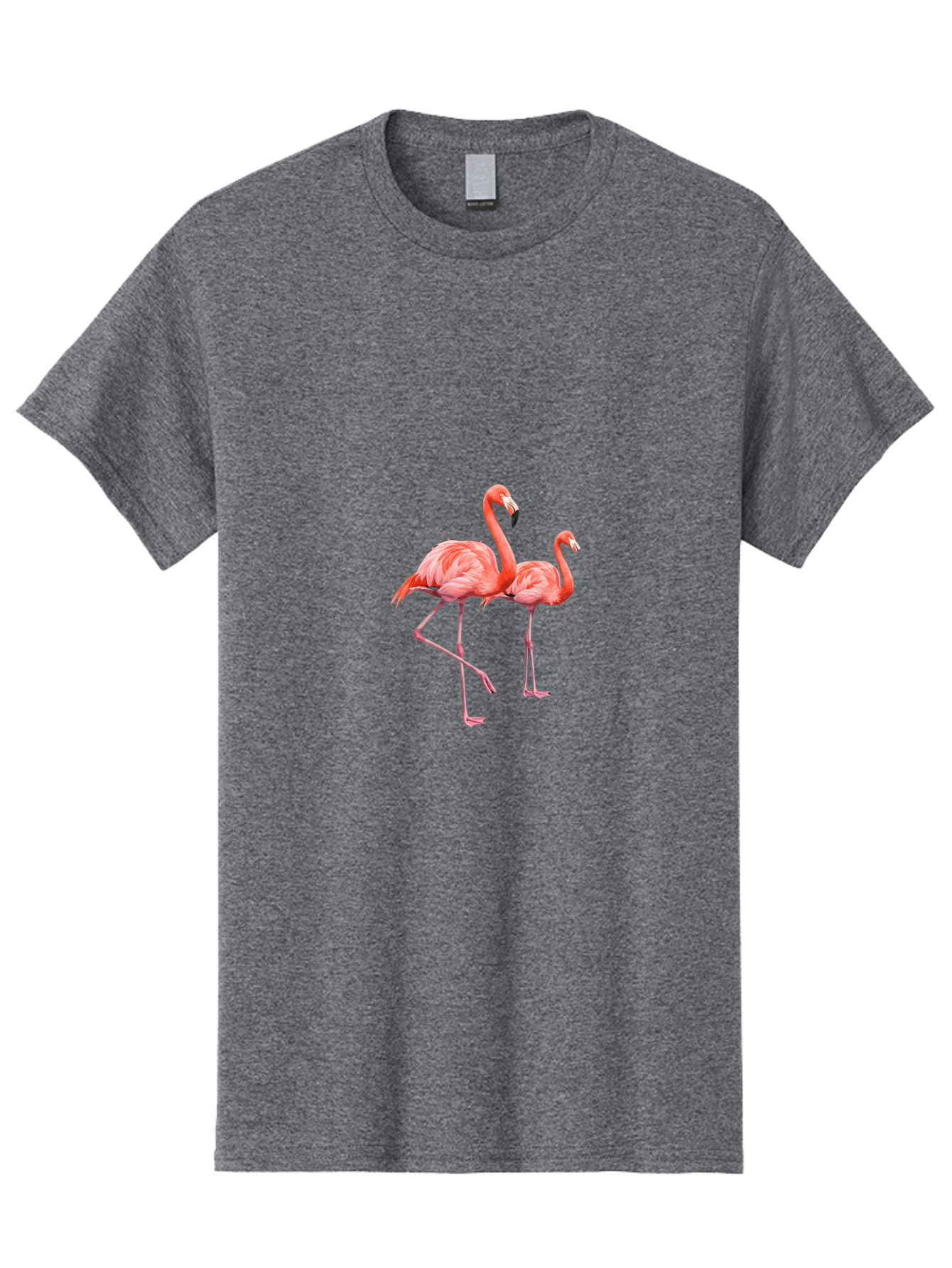 Two-Flamingos-1 Men'S Graphic Tee, 100% Cotton, Comfortable Casual Summer Wear, Machine Washable, Vintage Camera, Old Camera, Antique Camera, Black Camera, Classic Photography, Photography Equipment, Nostalgic Device, Film Camera, Camera Art Baj286 4