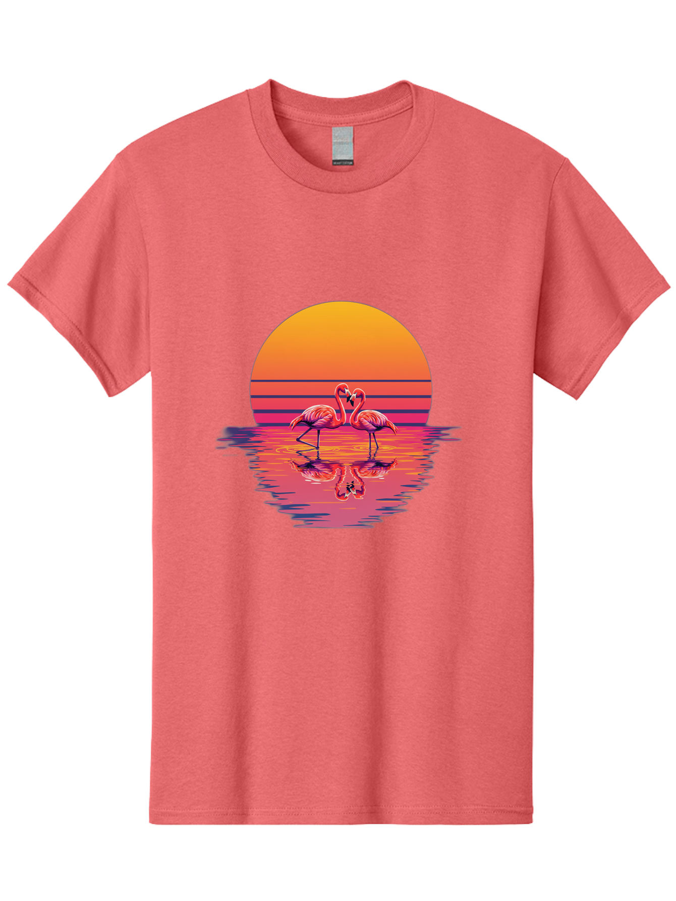 Two-Flamingos-2 Men'S Graphic Tee, 100% Cotton, Comfortable Casual Summer Wear, Machine Washable, Vintage Camera, Old Camera, Antique Camera, Black Camera, Classic Photography, Photography Equipment, Nostalgic Device, Film Camera, Camera Art Baj287 15