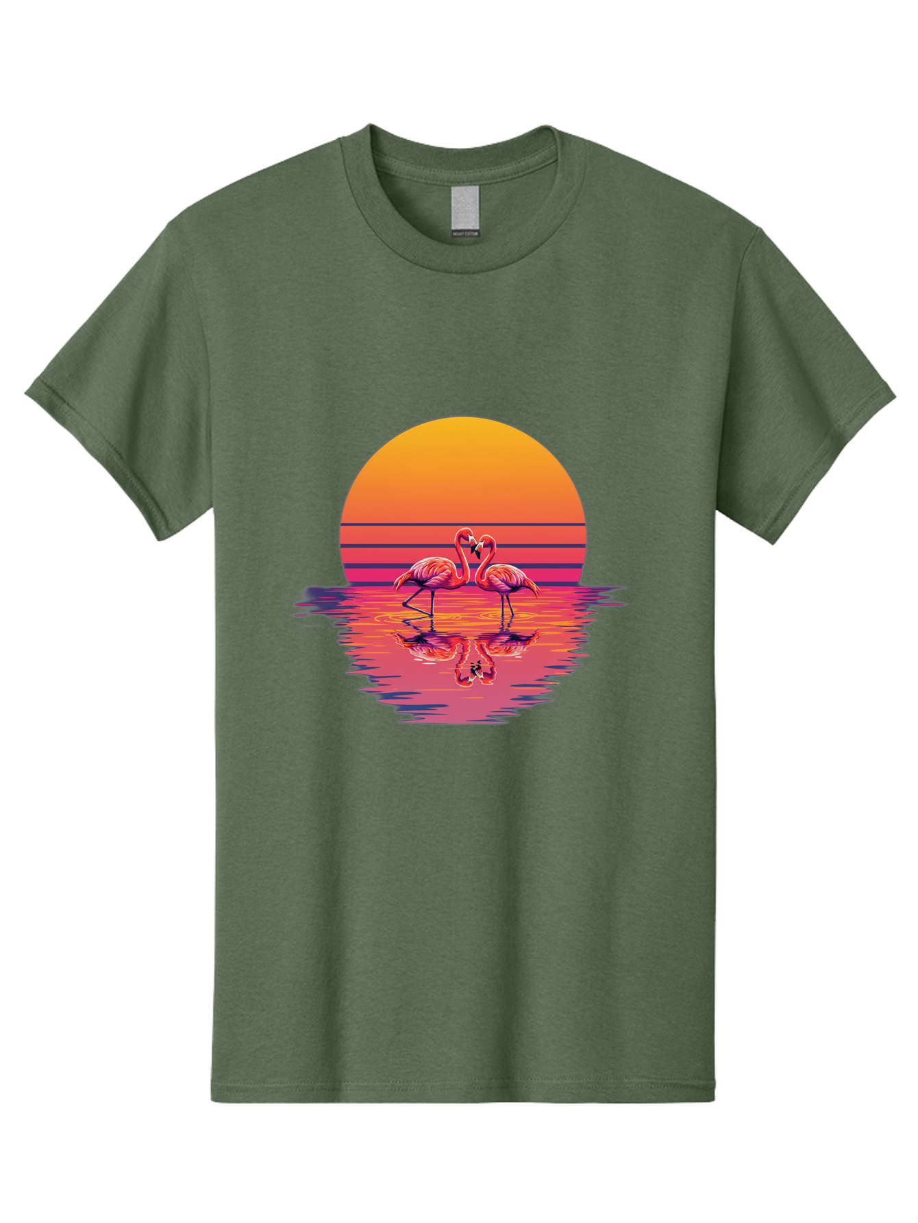 Two-Flamingos-2 Men'S Graphic Tee, 100% Cotton, Comfortable Casual Summer Wear, Machine Washable, Vintage Camera, Old Camera, Antique Camera, Black Camera, Classic Photography, Photography Equipment, Nostalgic Device, Film Camera, Camera Art Baj287 10